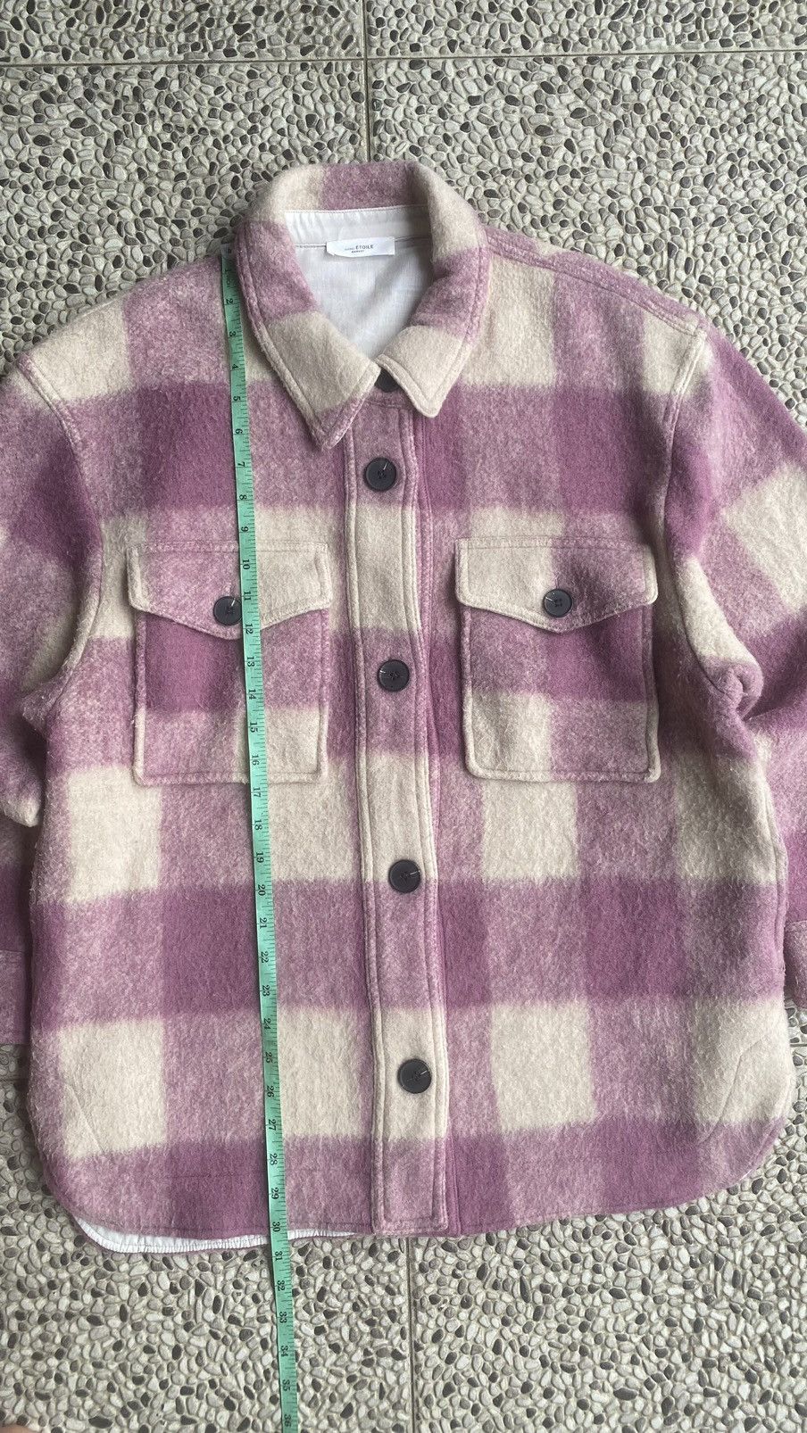 Isabel Marant × Isabel Marant Etoile Isabel Marant Étoile Manteau Harveli Jacket Rosewood Size L / US 10 / IT 46 - 12 Thumbnail