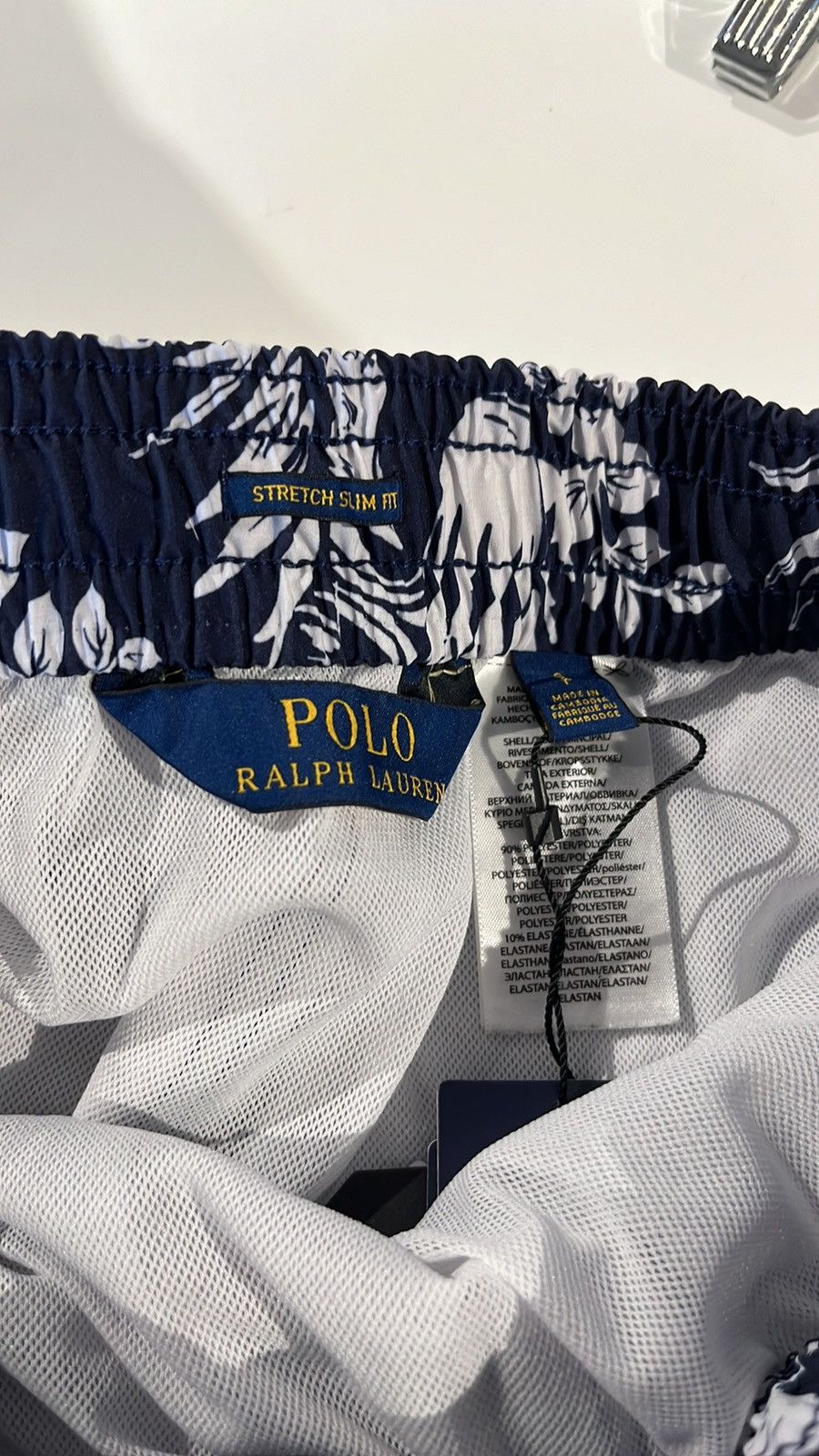 Polo Ralph Lauren Polo Ralph Lauren Blue Bear-Floral Hawaiian Swim Shorts Size US 28 / EU 44 - 7 Thumbnail