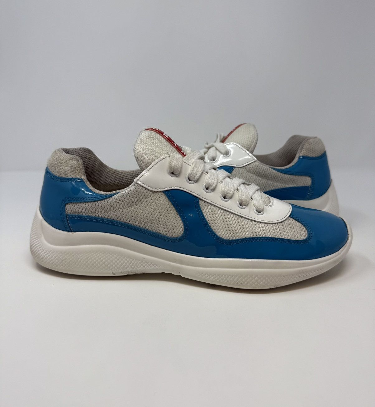 Prada Prada Americas Cup Sneaker Light Blue Size US 9 / EU 42 - 1 Thumbnail