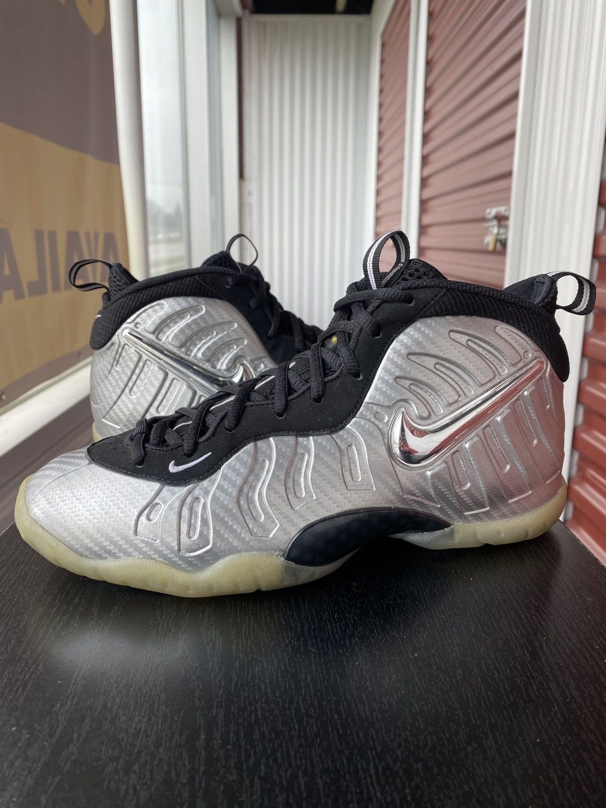 Nike × Vintage Nike Little Posite Pro GS Silver Surfer 644792007 Size 7 Size US 7 / EU 40 - 1 Thumbnail