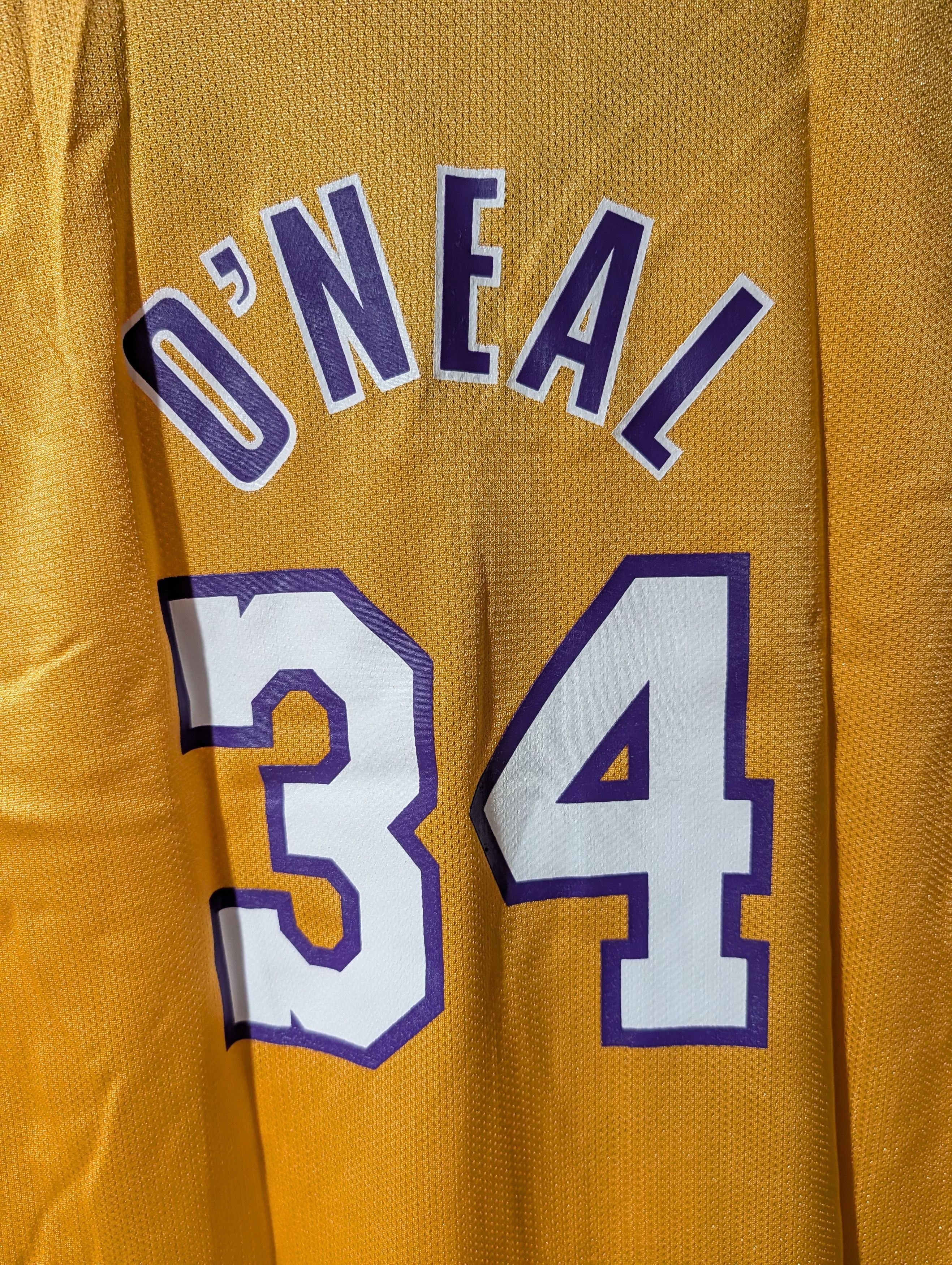 Champion Vintage Shaquille O'Neal Lakers Jersey #34 NBA Youth XL Size US XL / EU 56 / 4 - 7 Thumbnail