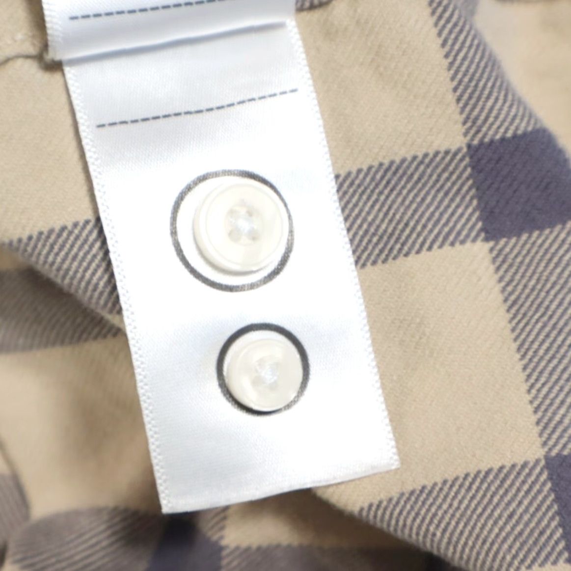 UNTUCKit Untuckit Barnard Flannel Cotton Plaid Button Up Shirt Tan Mens 2XL Size US XXL / EU 58 / 5 - 7 Thumbnail