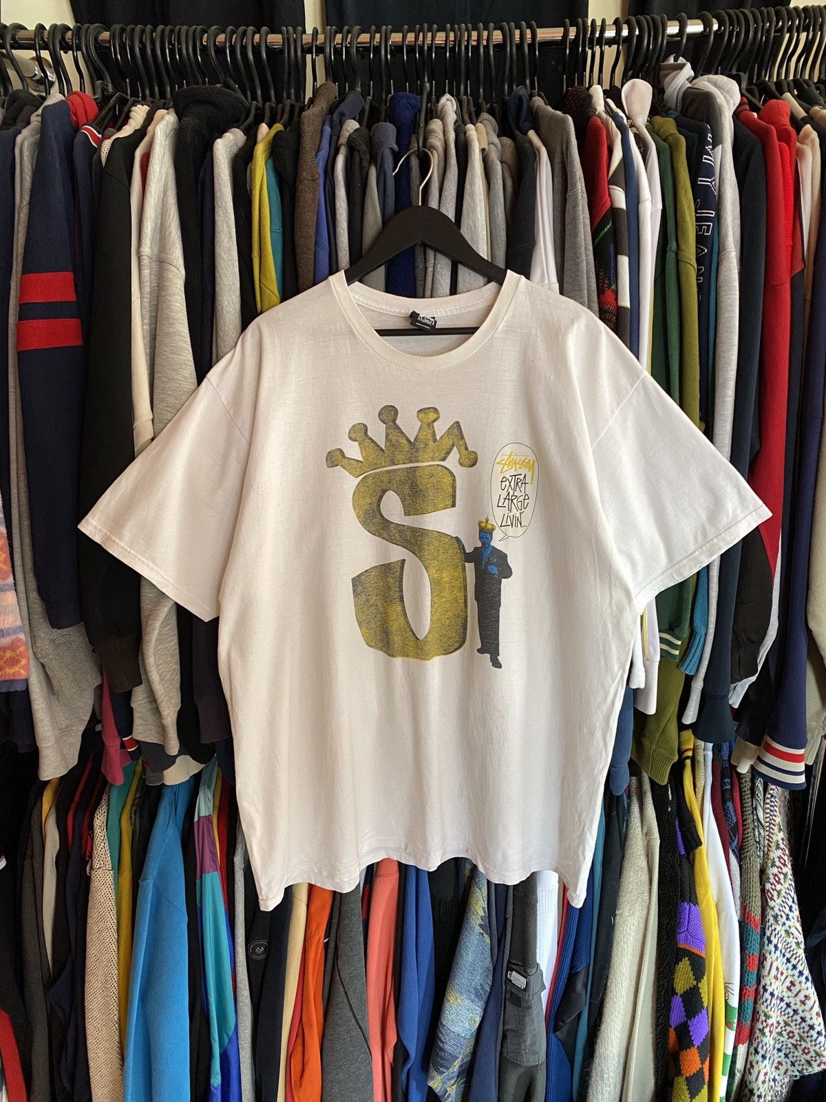 STUSSY VINTAGE BAGGY T-SHIRT 2000s