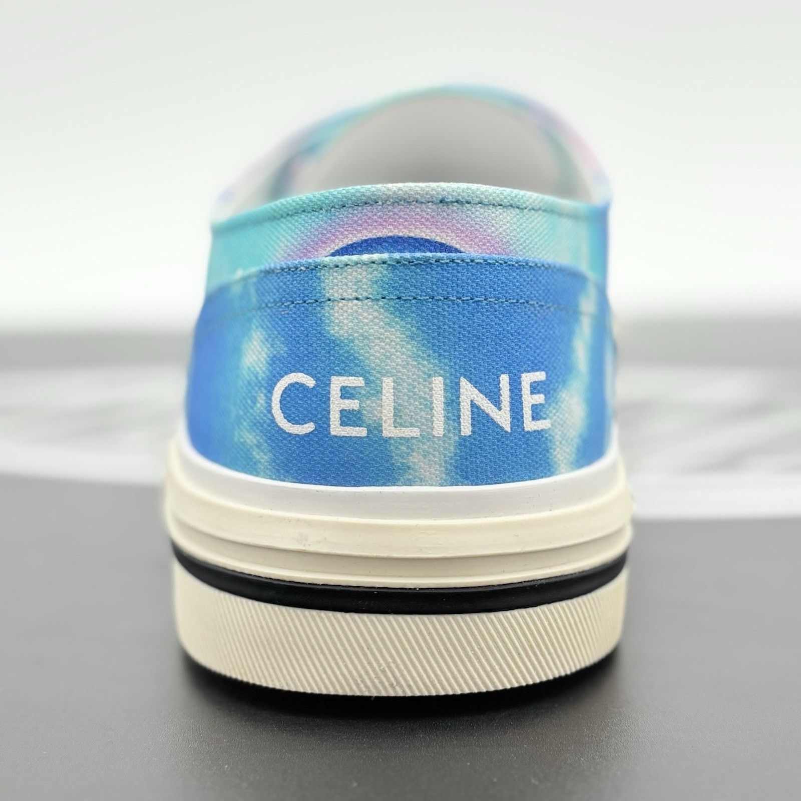 Celine Celine Canvas Print Low Sneaker ' Tie Dye ' | NEW! Size US 12 / EU 45 - 9 Thumbnail