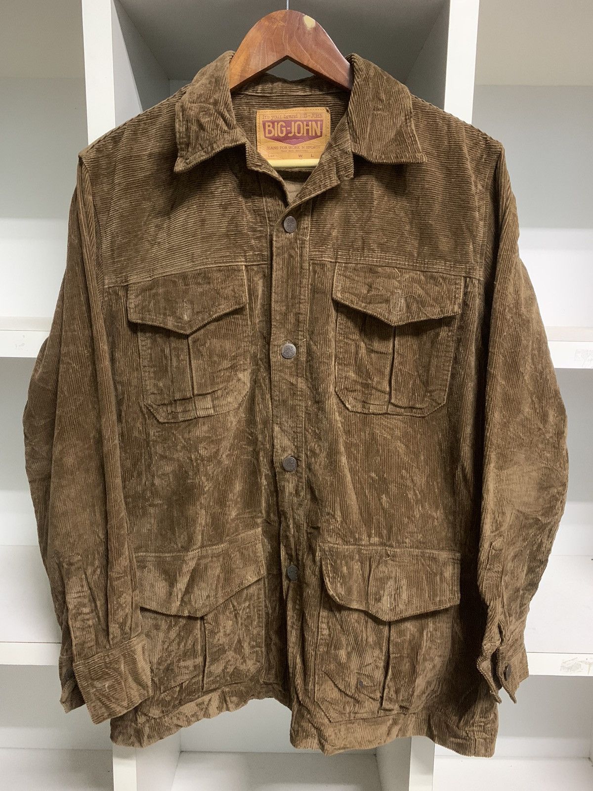Big John × Vintage Vintage Big John Corduroy Jacket Size US L / EU 52-54 / 3 - 2 Thumbnail