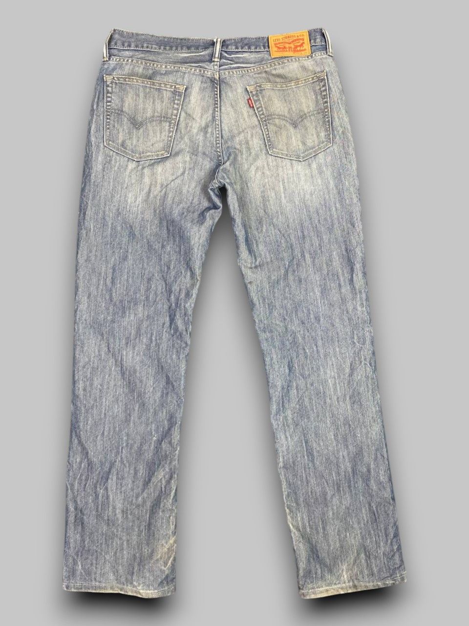 Levi's levis 514 paint splatter denim nice design Size US 36 / EU 52 - 2 Thumbnail