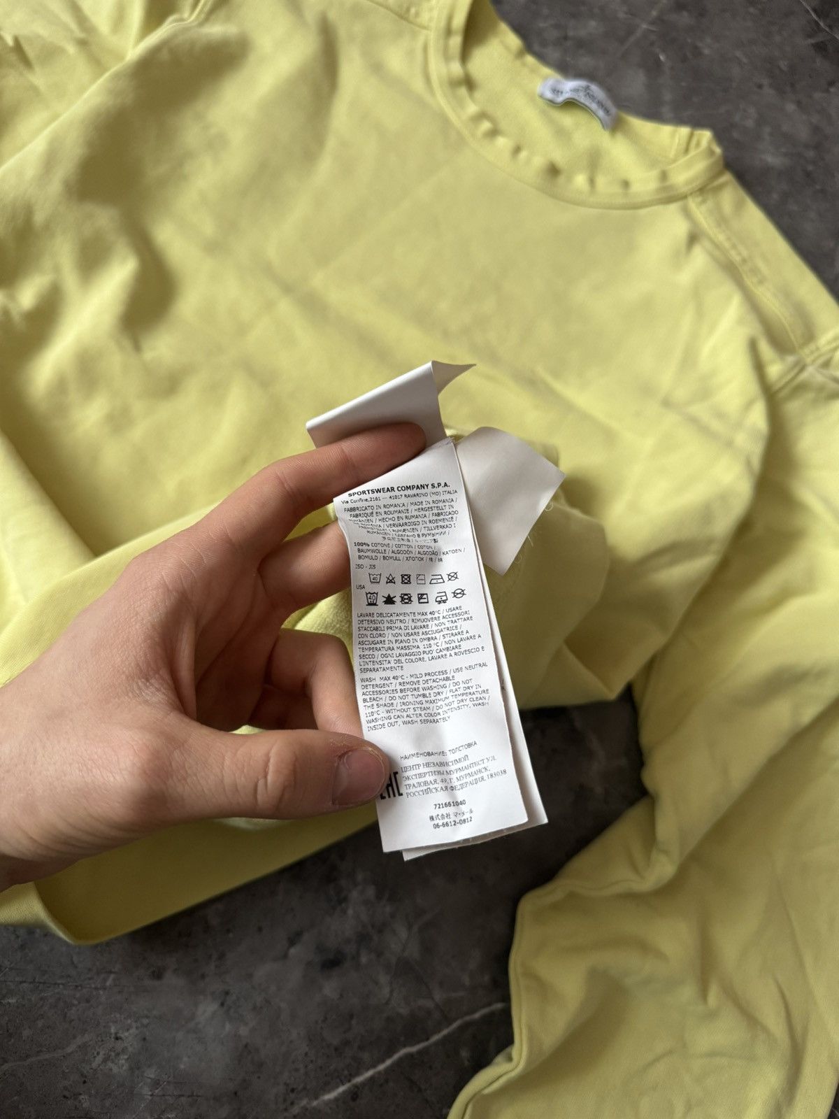 Stone Island Stone Island Junior Sweatshirt Luxury Casuals Massimo Osti S Size US S / EU 44-46 / 1 - 10 Thumbnail