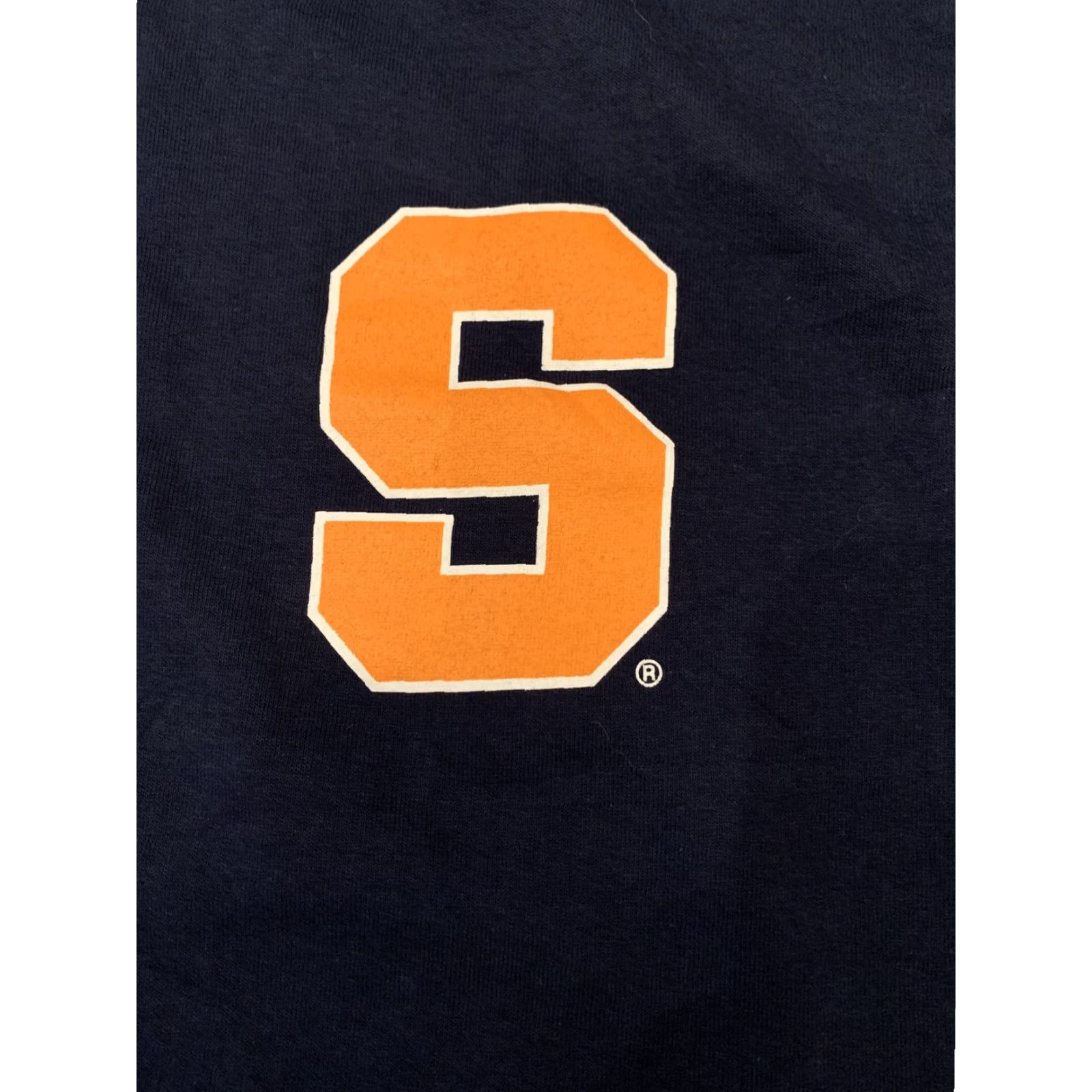 Gildan VINTAGE Syracuse University Orange Cuse Skiing T-Shirt Long Sleeve M Orange Gildan Mens Size M Shirts Size US M / EU 48-50 / 2 - 2 Thumbnail