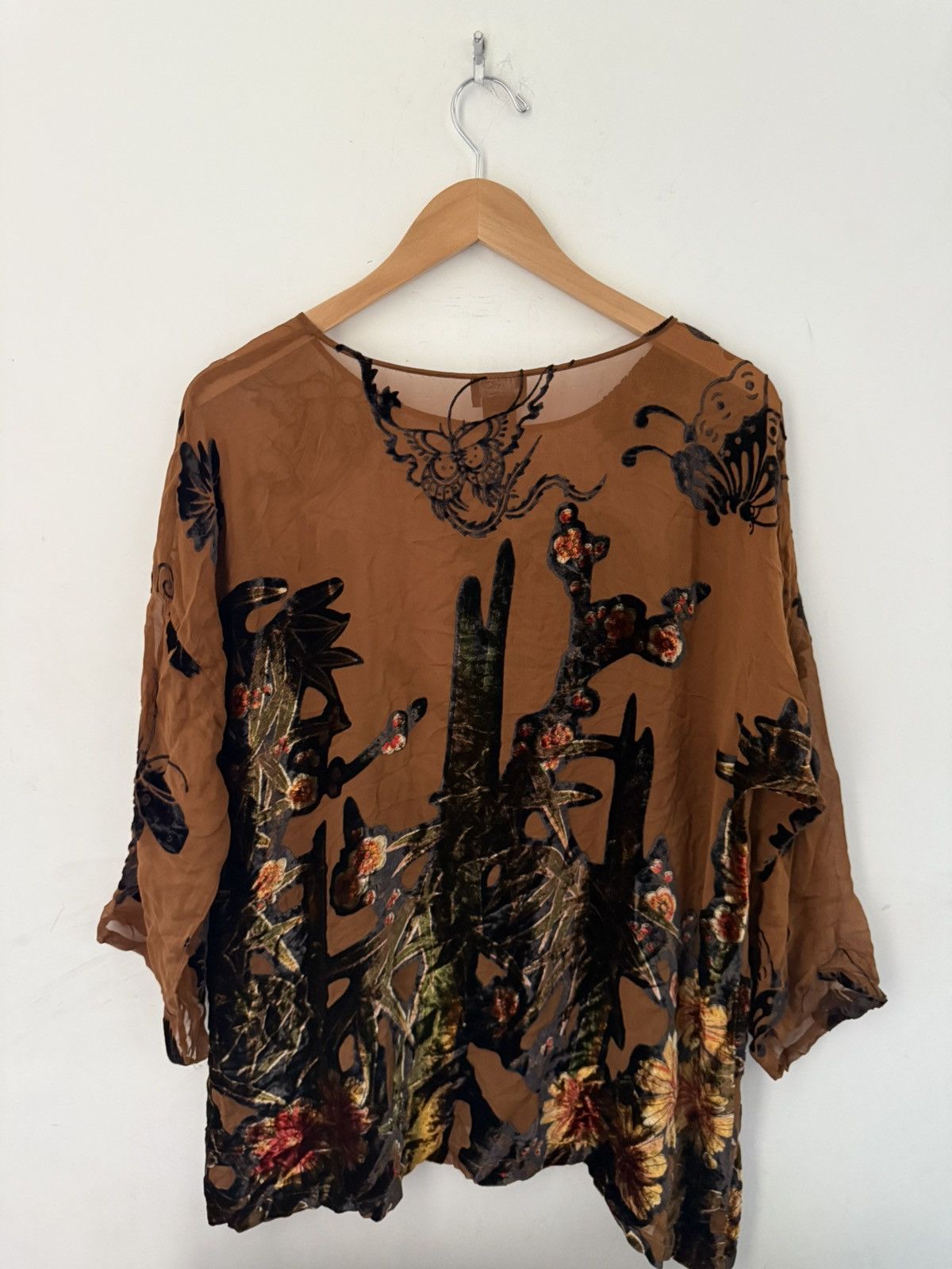 Vintage Vintage mesh 3/4 sleeve long sleeve Size US M / EU 48-50 / 2 - 2 Thumbnail