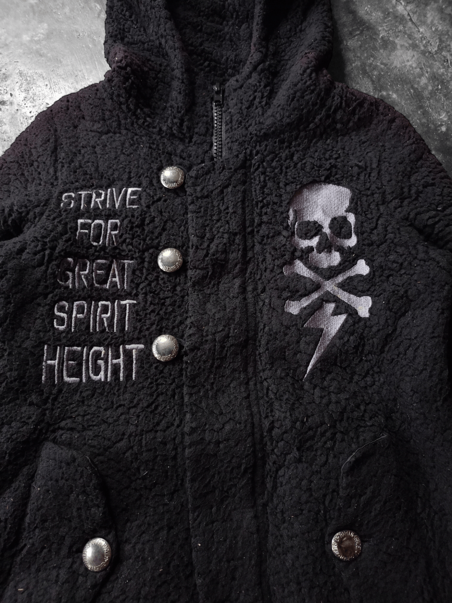 If Six Was Nine × Japanese Brand × Le Grande Bleu (L.G.B.) Ghost of Harlem Skull Hoodie style ifsixwasnine Lgb Size US S / EU 44-46 / 1 - 3 Thumbnail