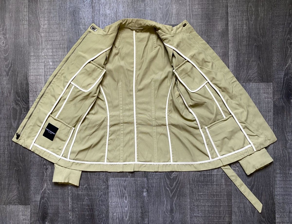 Mandelli Women’s Enrico Mandelli Pistachio Green Pocket Blazer Jacket Size L / US 10 / IT 46 - 8 Thumbnail