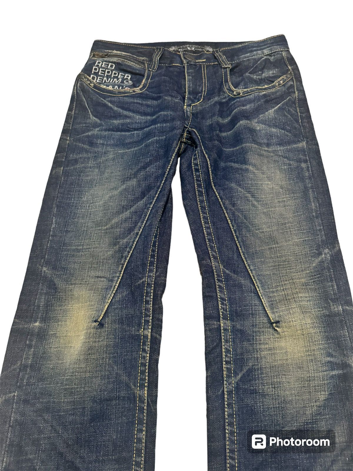 If Six Was Nine × Japanese Brand × Vintage Vintage Red Pepper Japan Rusty Jeans Size US 30 / EU 46 - 4 Thumbnail