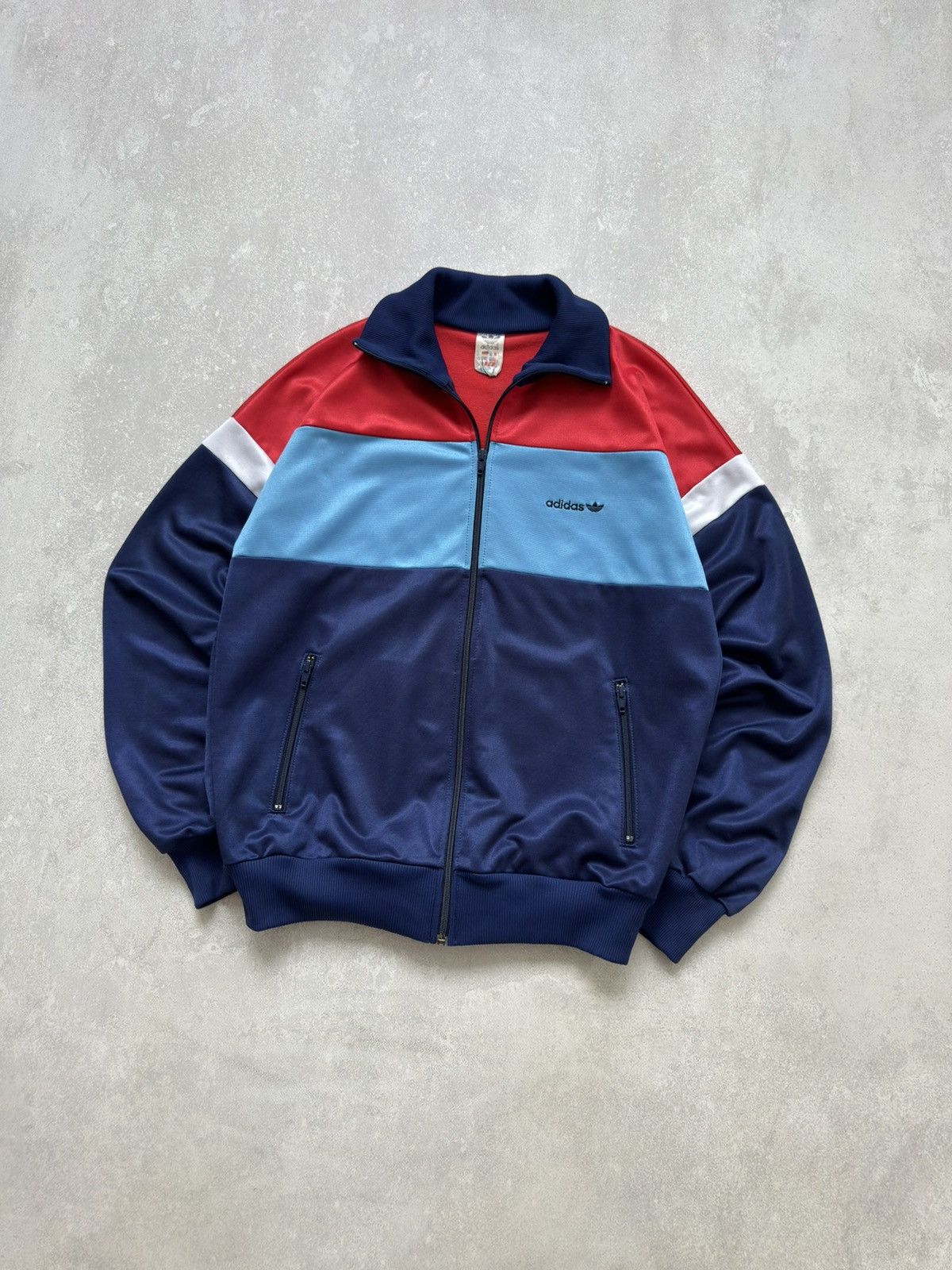Adidas Vintage Adidas 90s Track Top Olympic Jacket Made In Austria Size US S / EU 44-46 / 1 - 3 Thumbnail