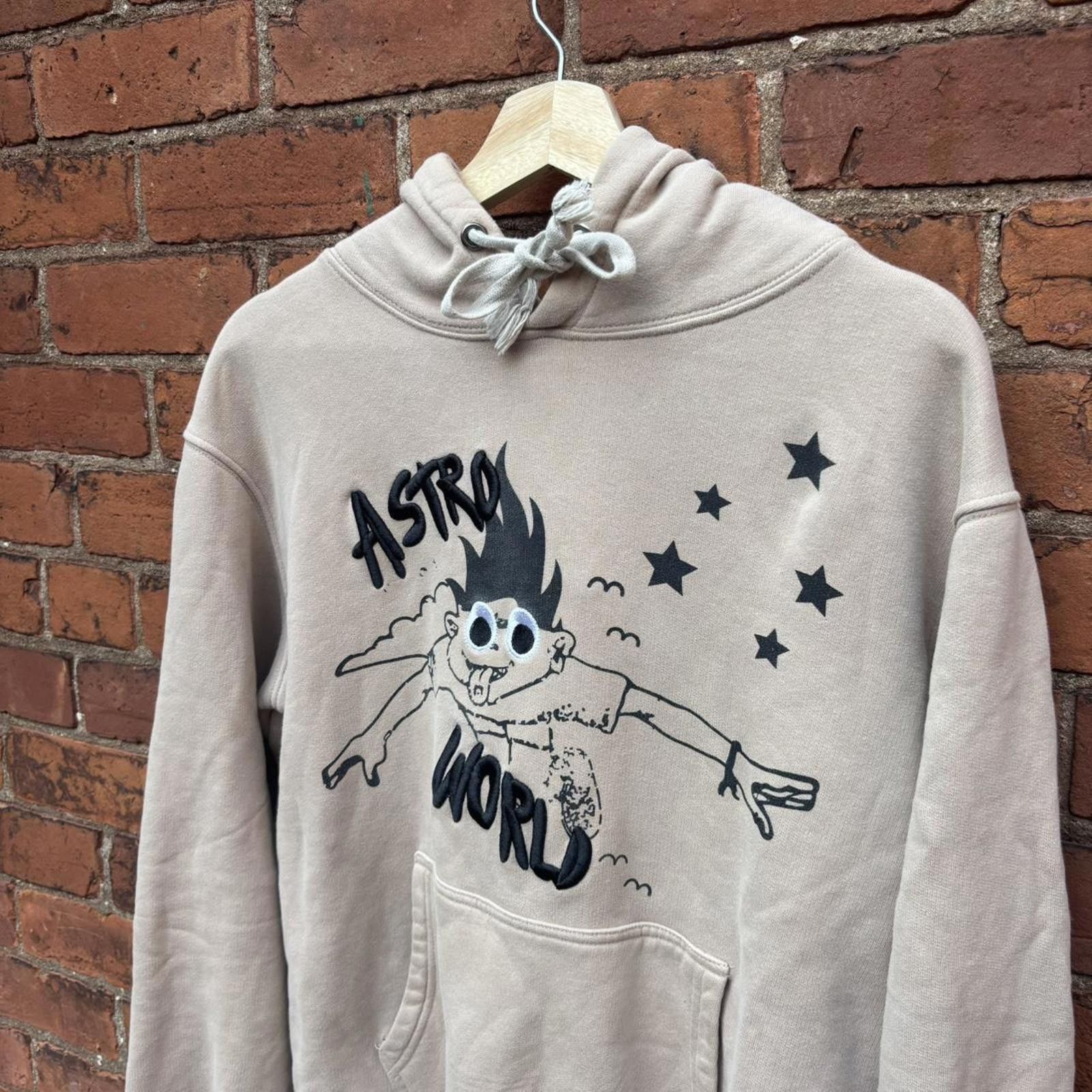 Travis Scott Astroworld look mom I can fly zip up hoodie M Size US M / EU 48-50 / 2 - 2 Thumbnail