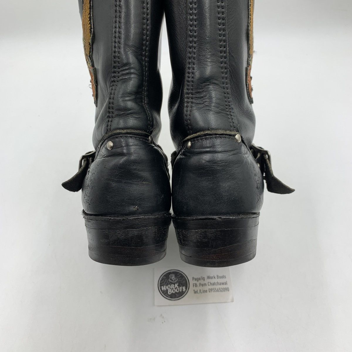 Harley Davidson Vtg 80's harley davidson engineer boots for kids Size US 5 / EU 37 - 9 Thumbnail
