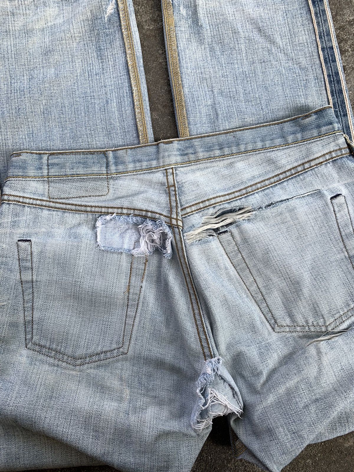 Levi's 🔥ACCOFFER🔥Vintage Levi’s 501 Big E Selvedge Distressed Denim Size US 34 / EU 50 - 15 Thumbnail
