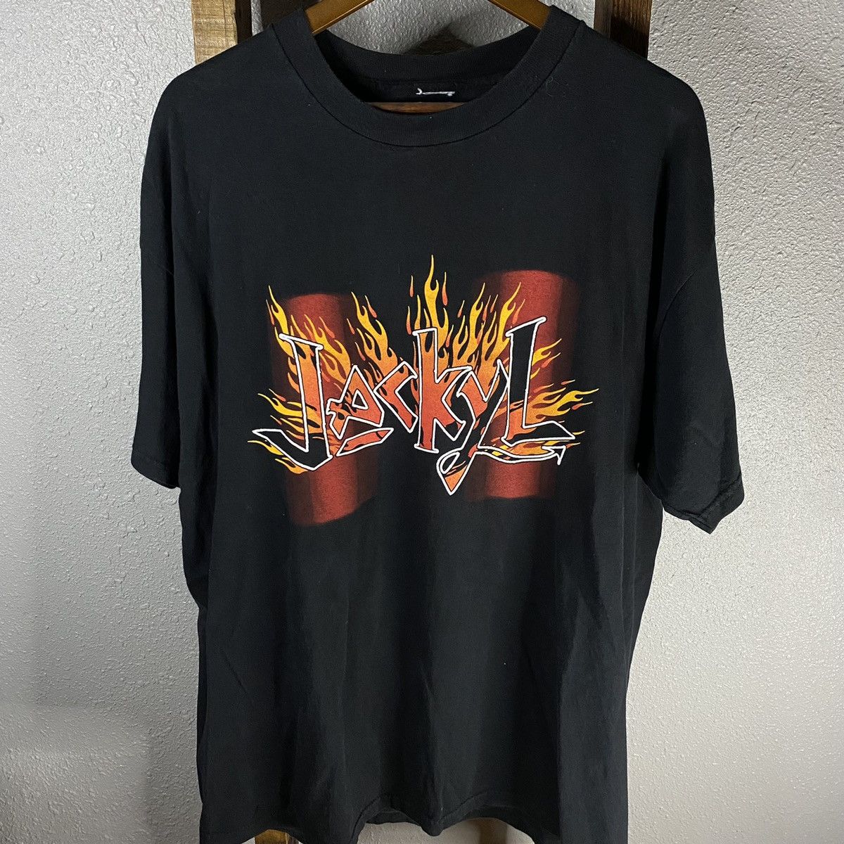Band Tees × Vintage 1990s Jackyl Band Tee Size US XL / EU 56 / 4 - 1 Thumbnail