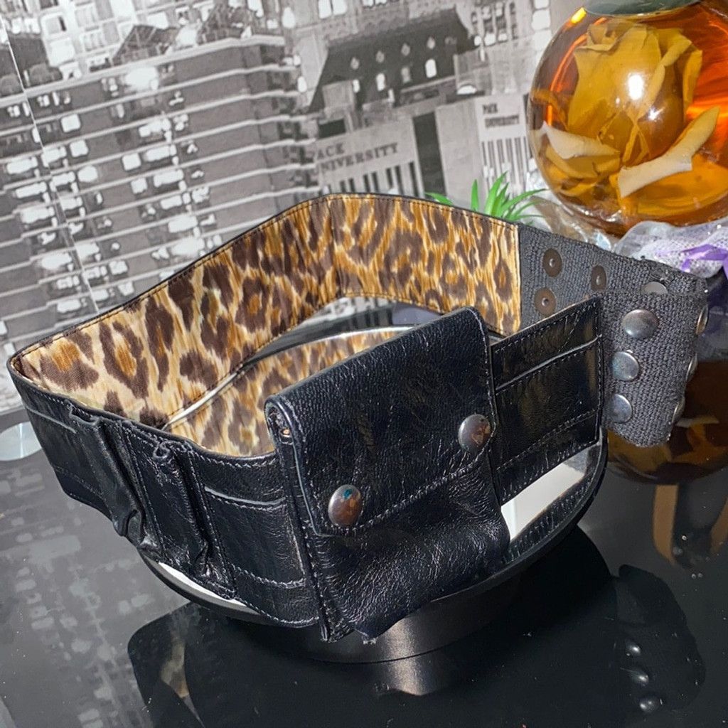 Dolce & Gabbana Authentic DOLCE & GABBANA Leather Waist Pouch Belt Size ONE SIZE - 5 Thumbnail