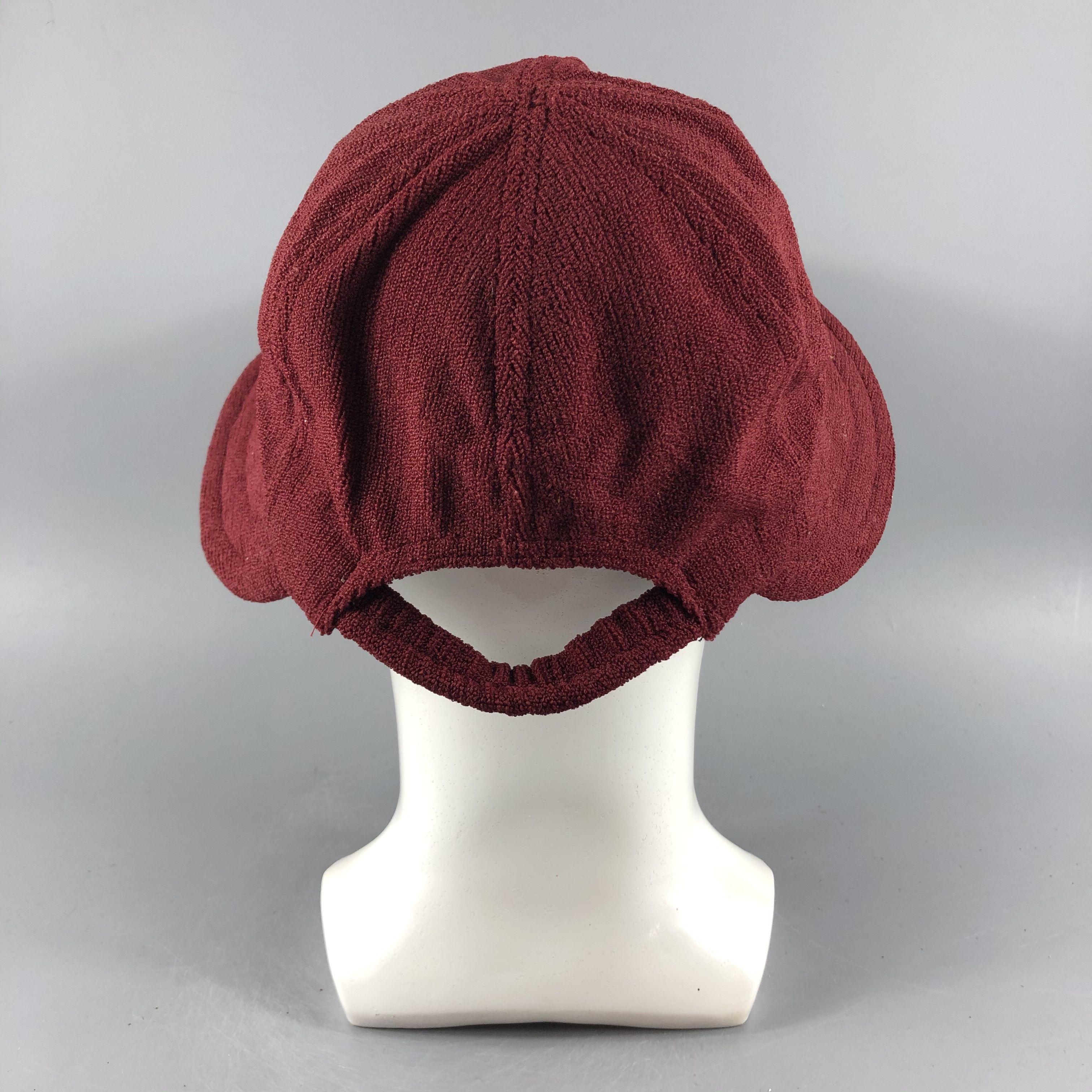 Lancel × Vintage Womens Lancel Maroon Caps Hats Adjustable -D703 Size ONE SIZE - 2 Thumbnail
