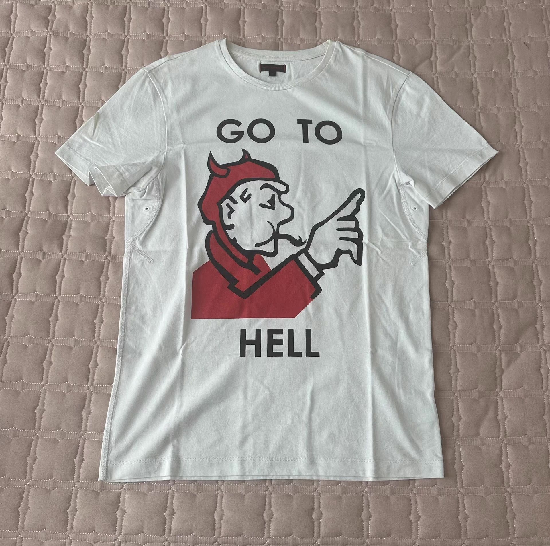 CLOT Clot Edison Chen GO TO HELL Print Short Sleeve Tee Size US S / EU 44-46 / 1 - 1 Thumbnail