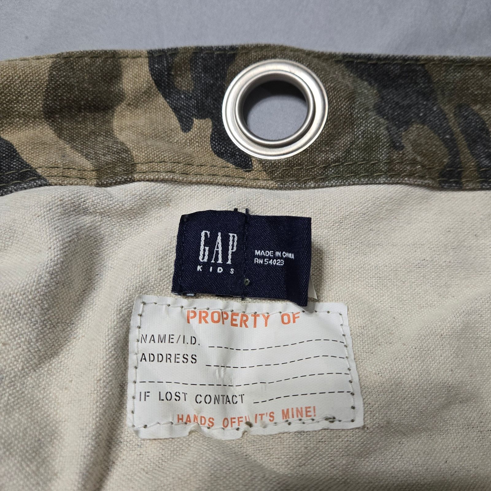 Gap Vintage Gap Military Duffel Bag 2004 Size ONE SIZE - 2 Thumbnail