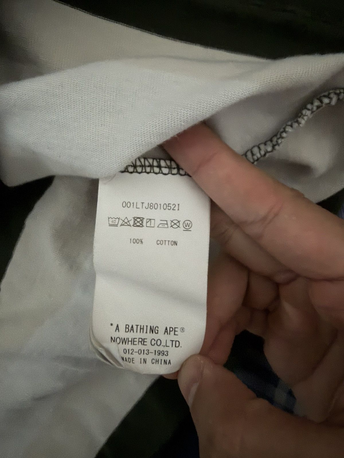 Bape Bape Striped Longsleeve Size US M / EU 48-50 / 2 - 4 Thumbnail