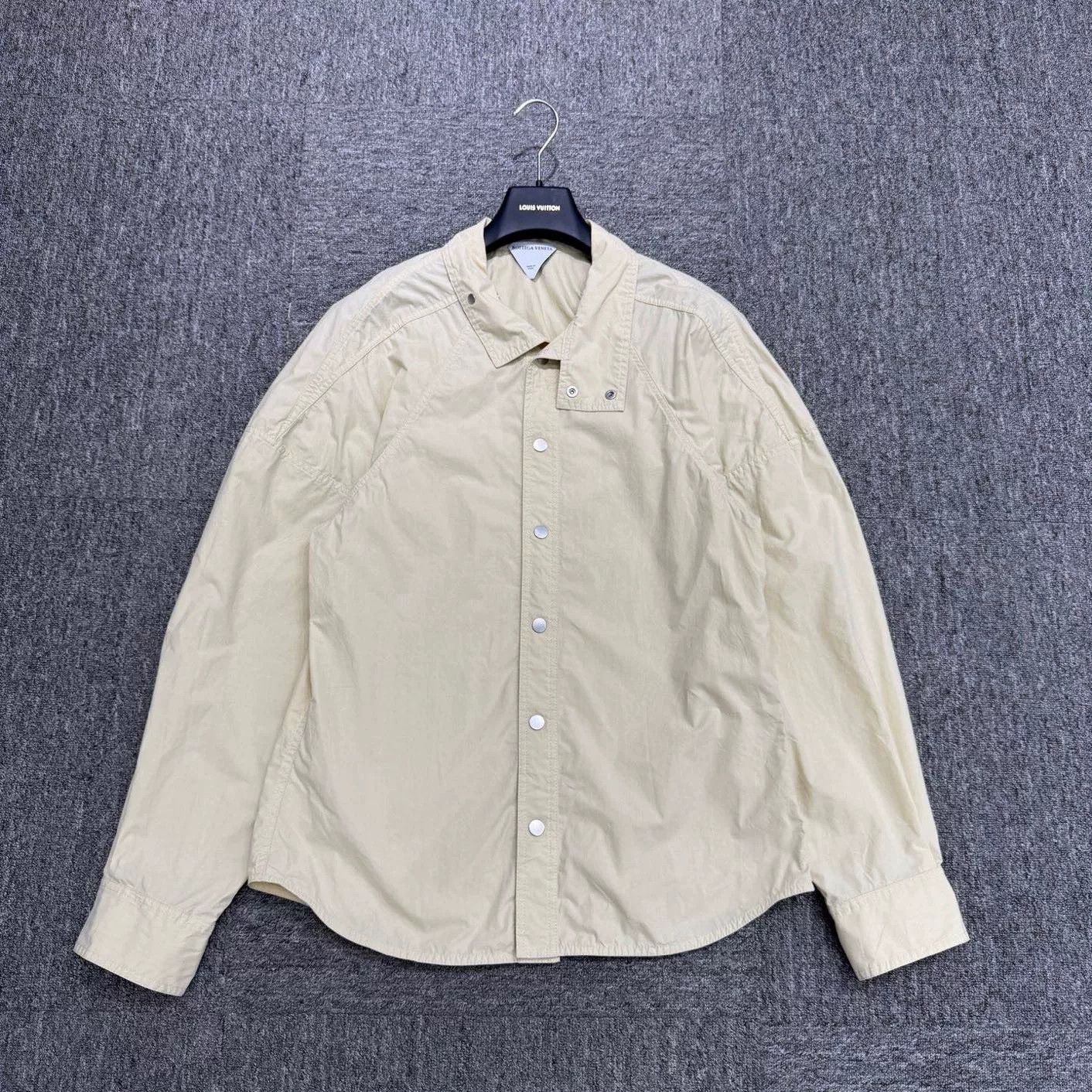 Bottega Veneta Bottgea Veneta Khaki Windbreaker Coat Size US L / EU 52-54 / 3 - 1 Thumbnail