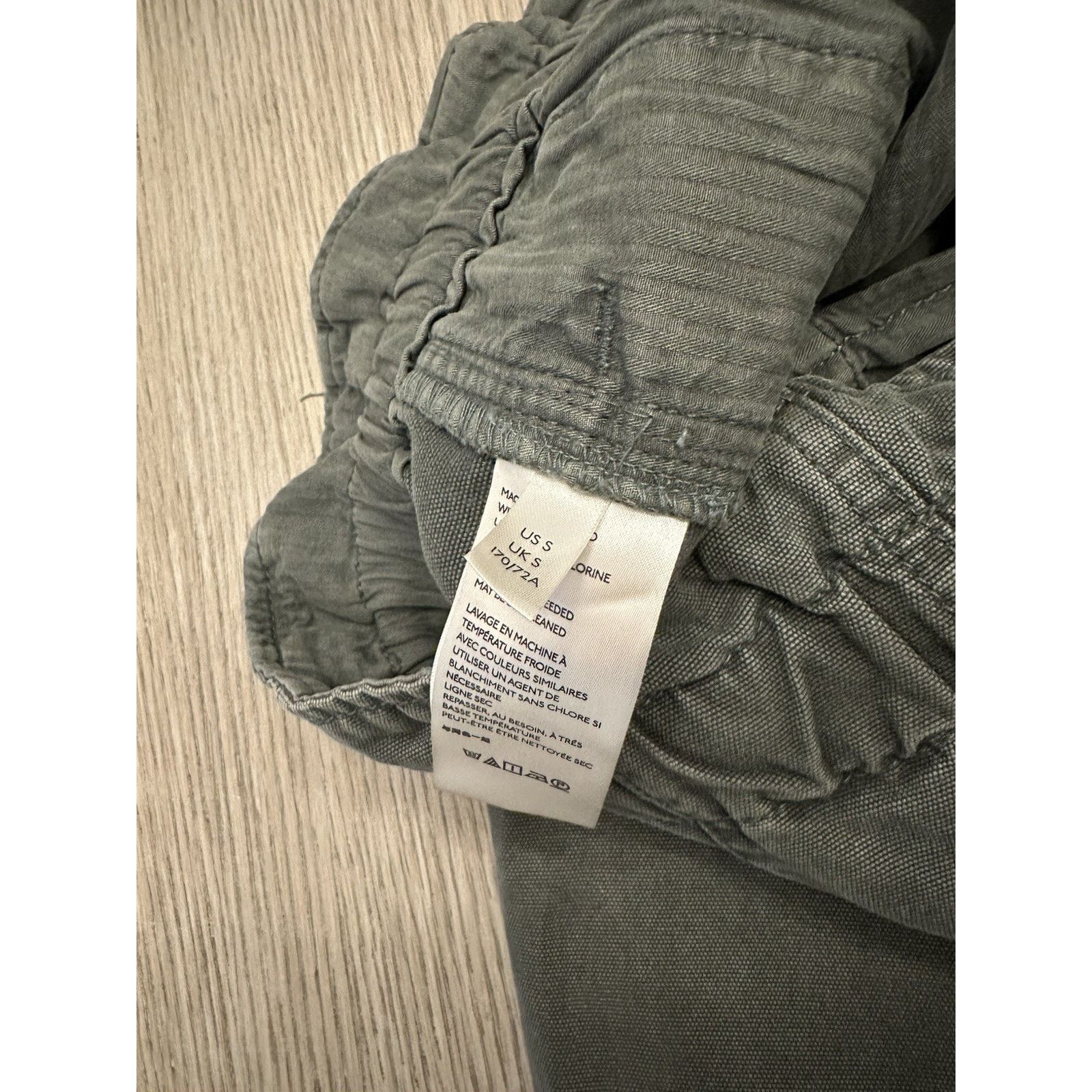Free People Free People Womens S High-Waisted Olive Green Paperbag Pant Size 27" / US 4 / IT 40 - 5 Thumbnail