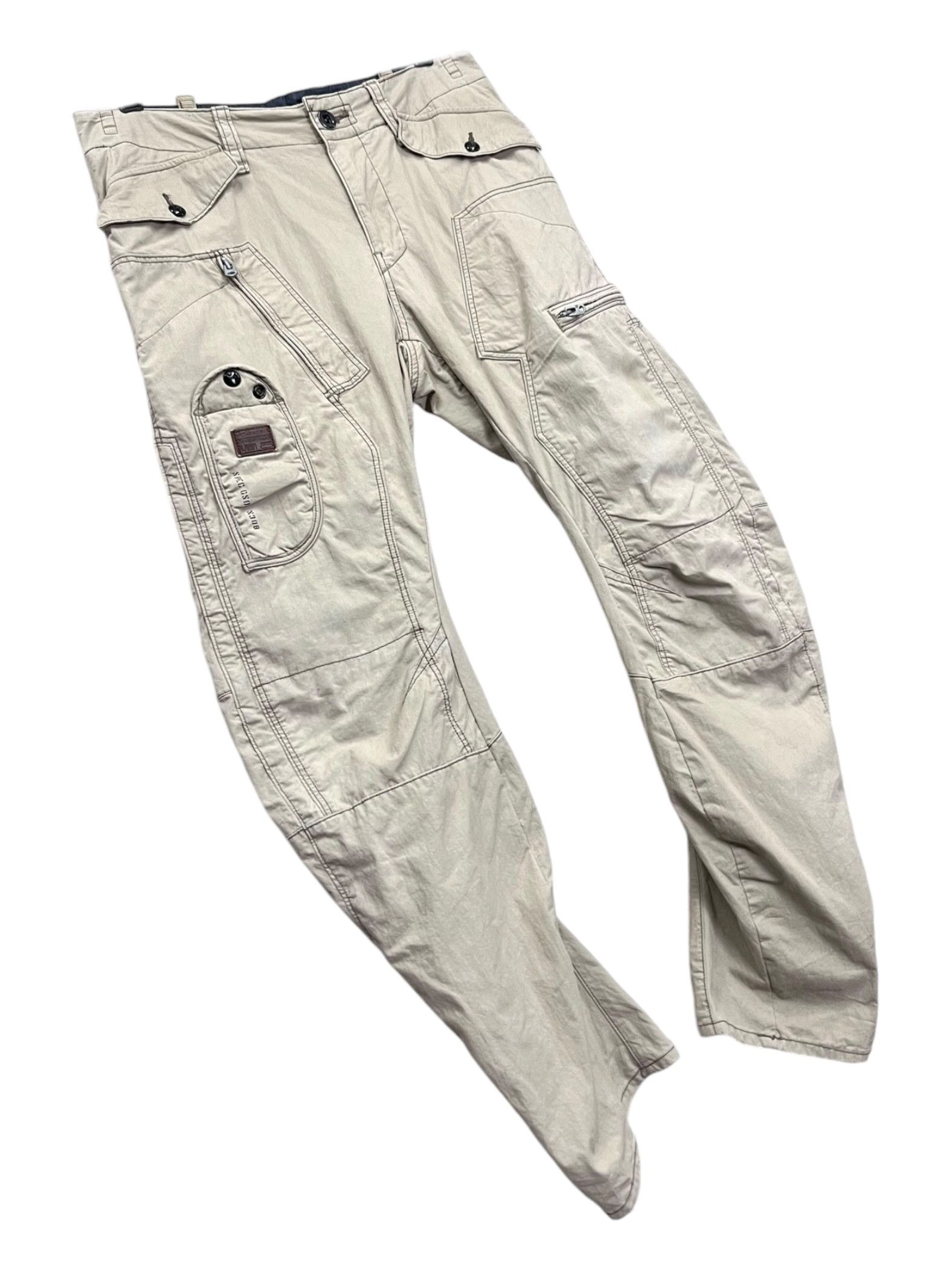 G-Star Vtg G STAR Military Aero Powel 3D Loose Tapered Cargo Pants Size US 30 / EU 46 - 5 Thumbnail