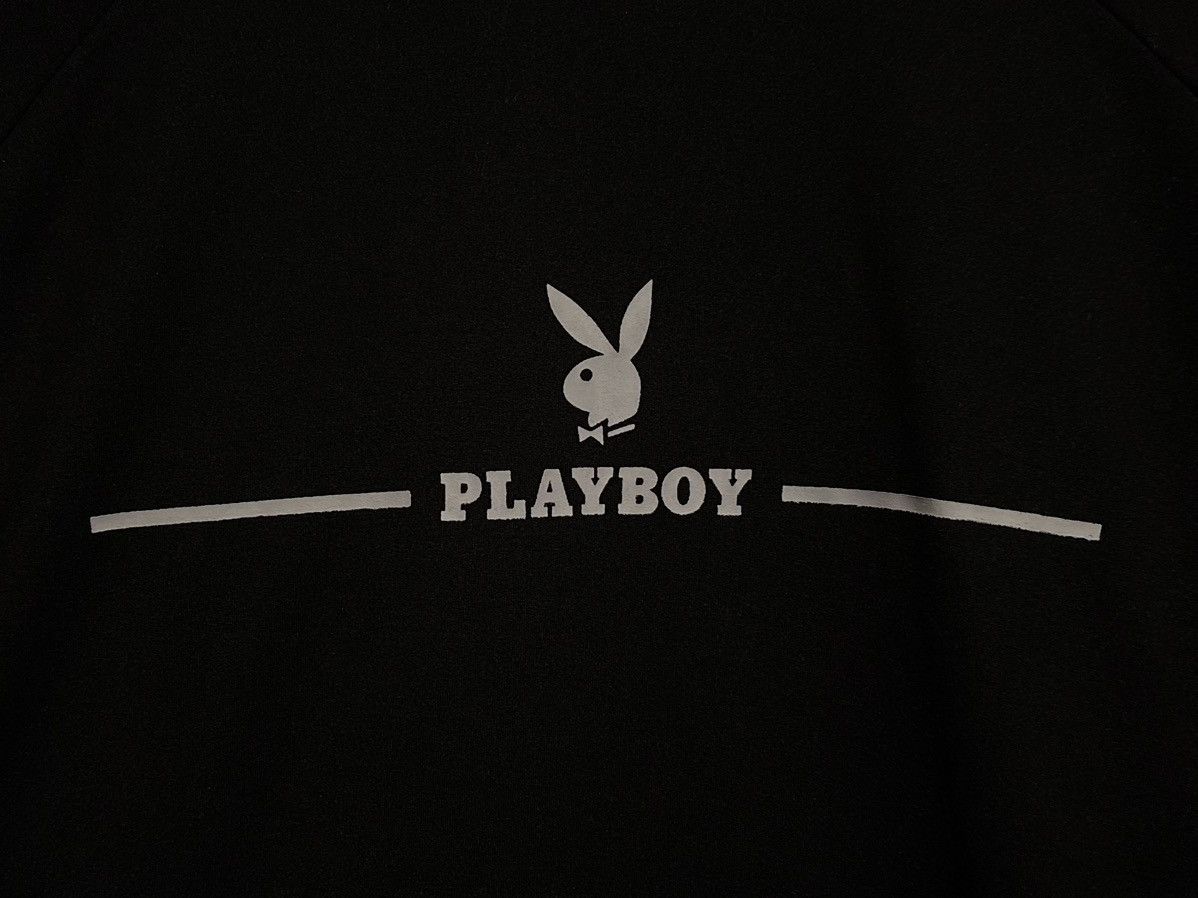 Playboy Playboy Bunny Hefner Long Sleeve Black Sweatshirt Size Large Size US L / EU 52-54 / 3 - 2 Thumbnail