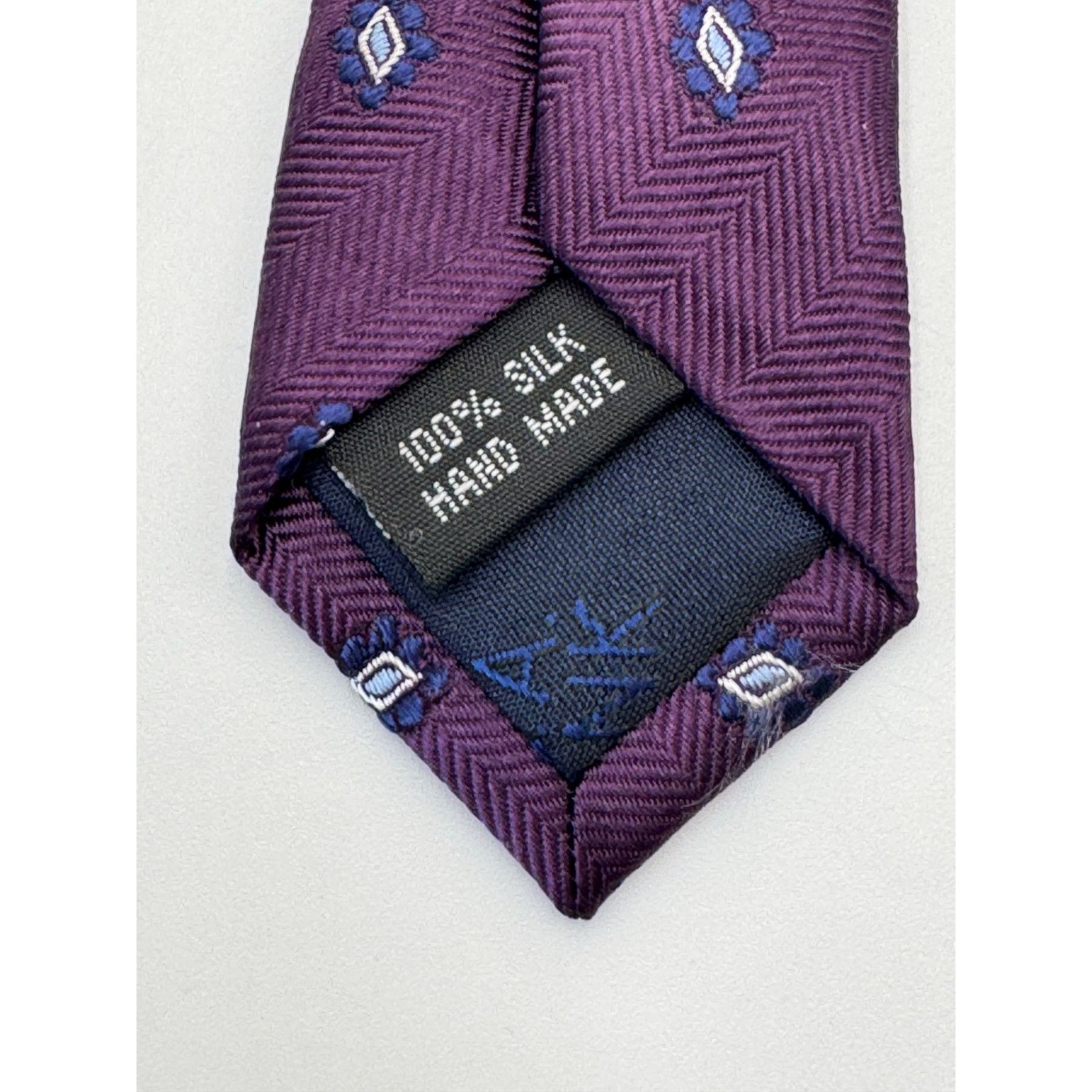 Jos. A. Bank Jos. A. Bank Tie Men's Silk Executive Collection Burgundy Size ONE SIZE - 4 Thumbnail