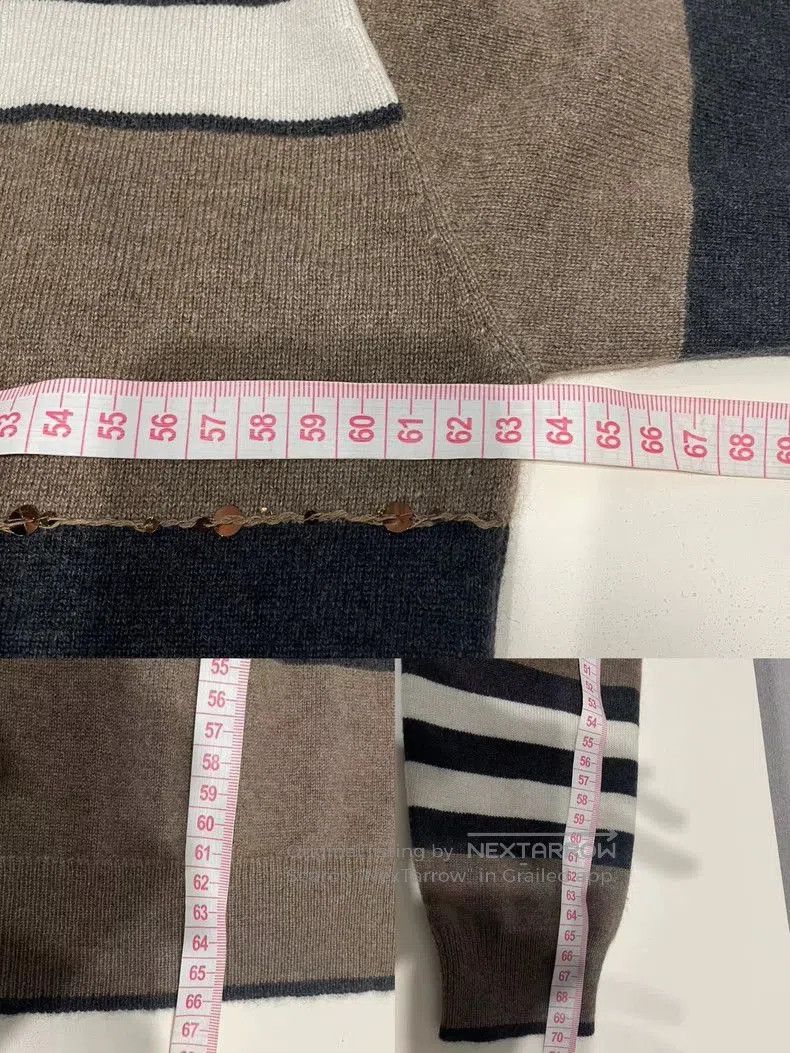 Brunello Cucinelli Brunello Cucinelli Beaded Cashmere Sweater. Size US M / EU 48-50 / 2 - 6 Thumbnail