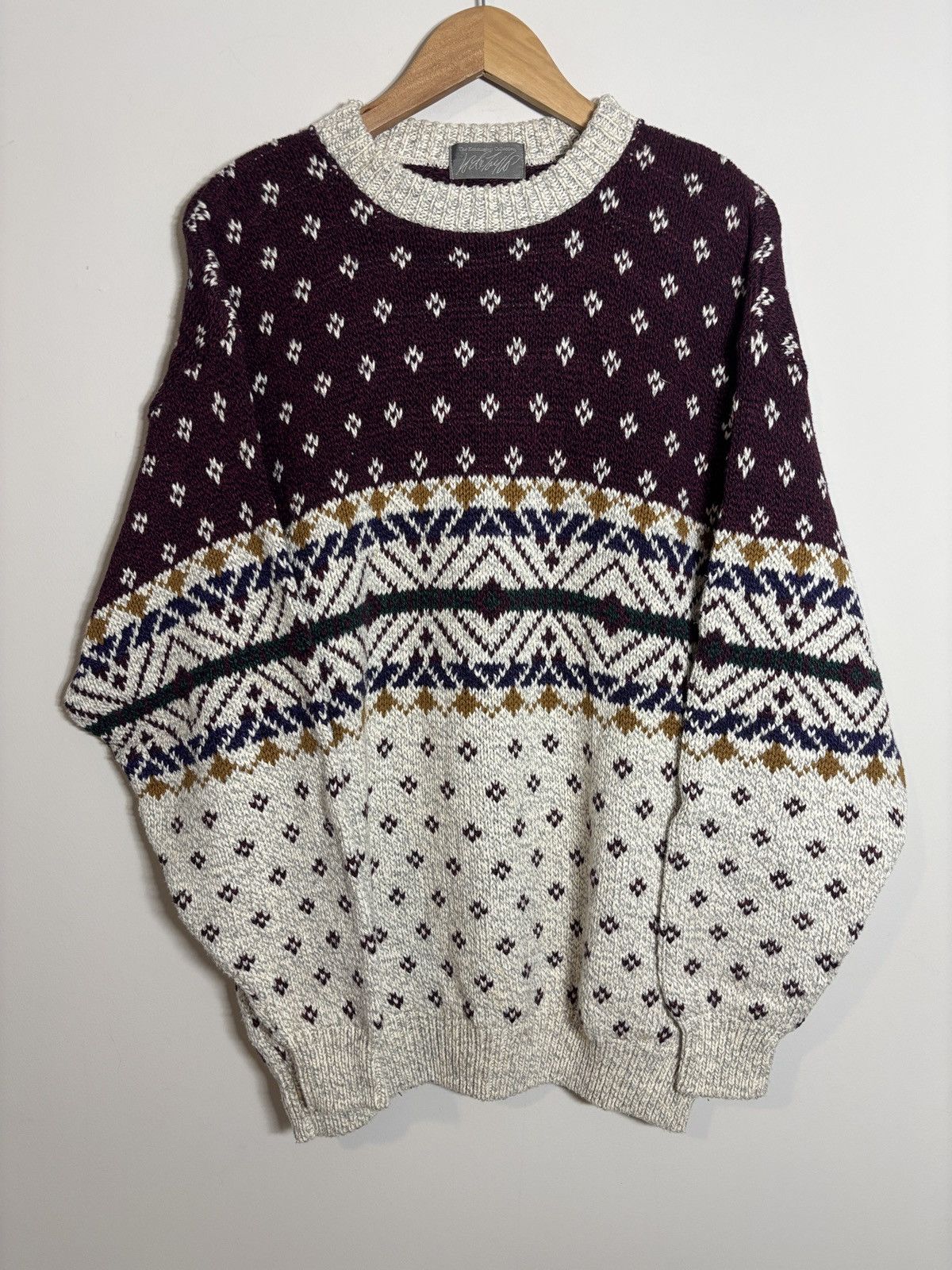 Lord & Taylor Vtg Lord & Taylor Kensington Knit Sweater Large Made in USA Size US L / EU 52-54 / 3 - 1 Thumbnail