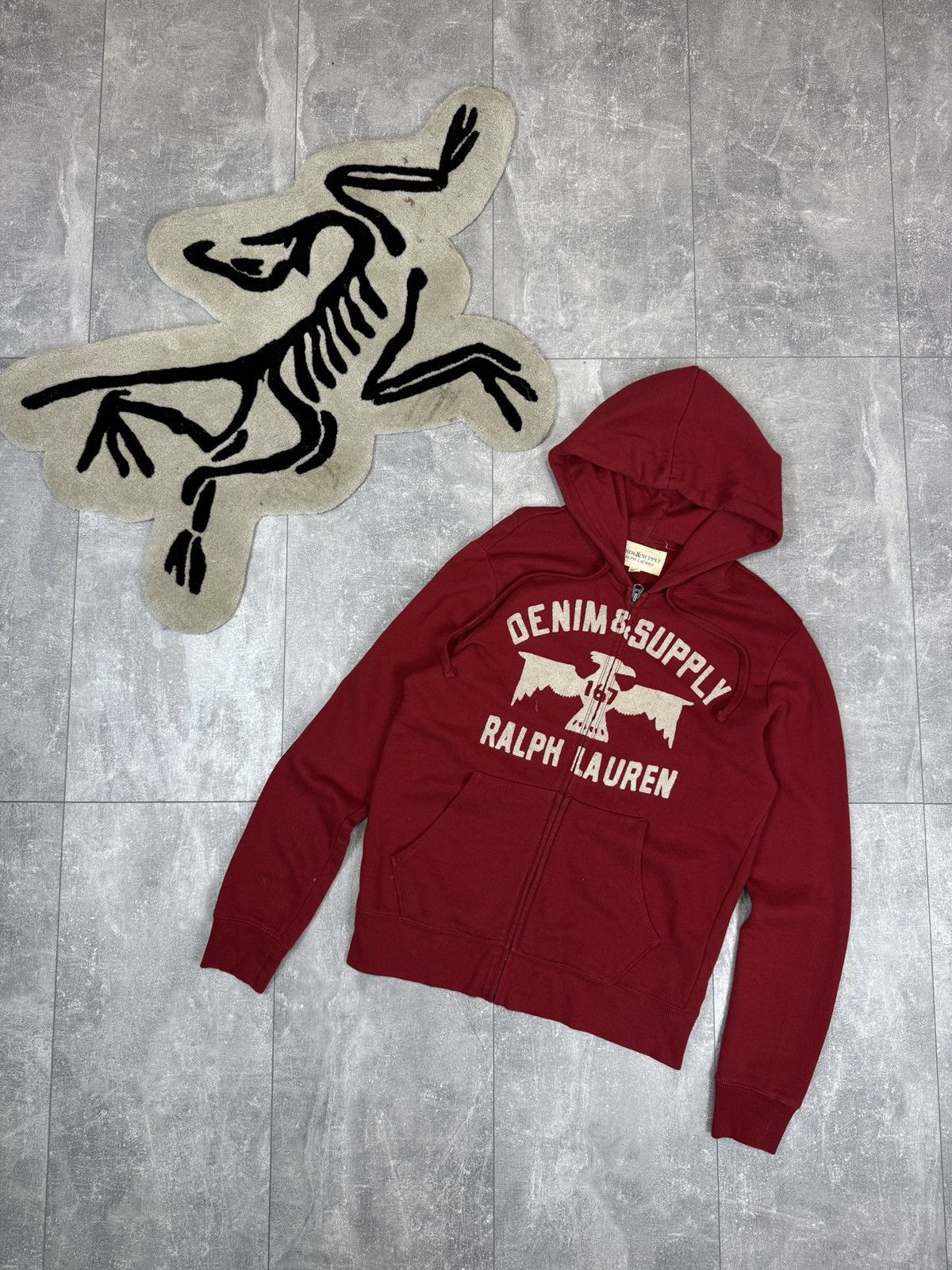 Denim & Supply Ralph Lauren Mens Vintage Denim & Supply Polo Ralph Lauren zip hoodie Size US M / EU 48-50 / 2 - 1 Thumbnail