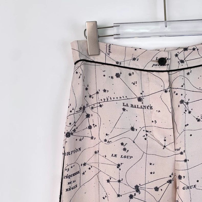 Dior Dior Color-matched constellation full-print mulberry silk c Size 24" / US 00 / IT 34 - 3 Thumbnail