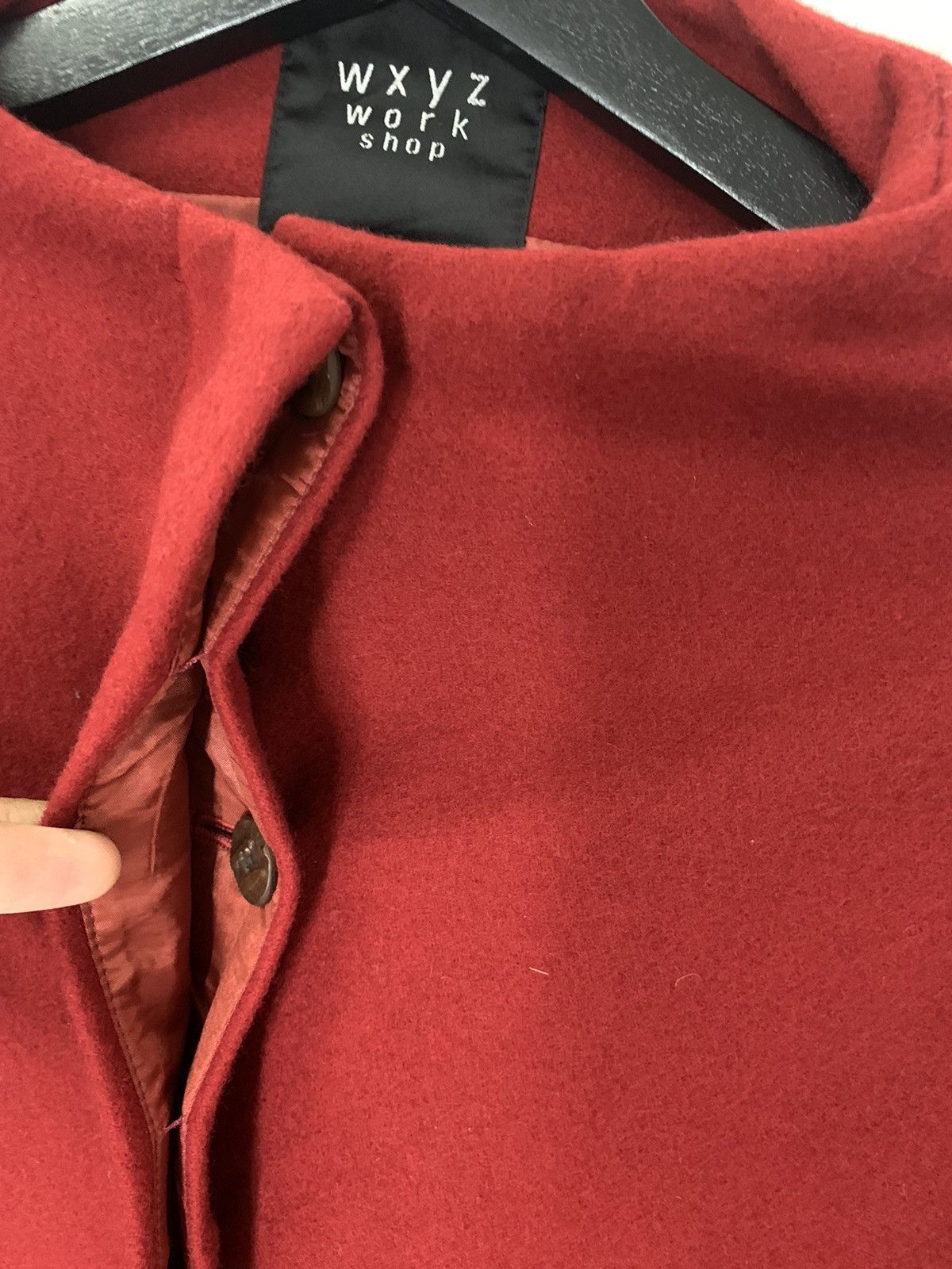 Yohji Yamamoto WXYZ Workshop By Yohji Yamamoto Long Wool Jacket Size M / US 6-8 / IT 42-44 - 4 Thumbnail