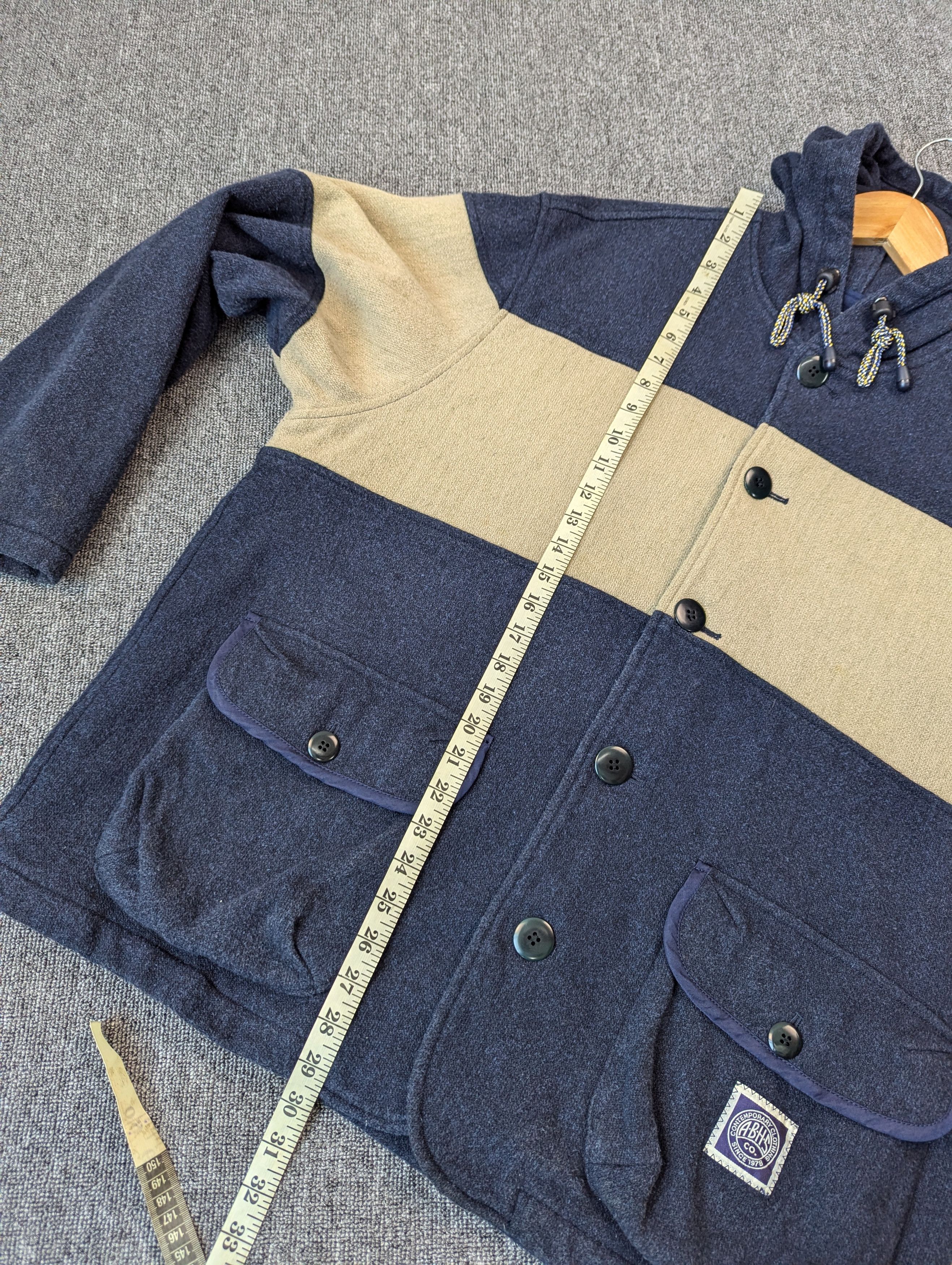 ABAHOUSE Vintage Abahouse Button Ups Hooded Jacket Size US XL / EU 56 / 4 - 16 Thumbnail