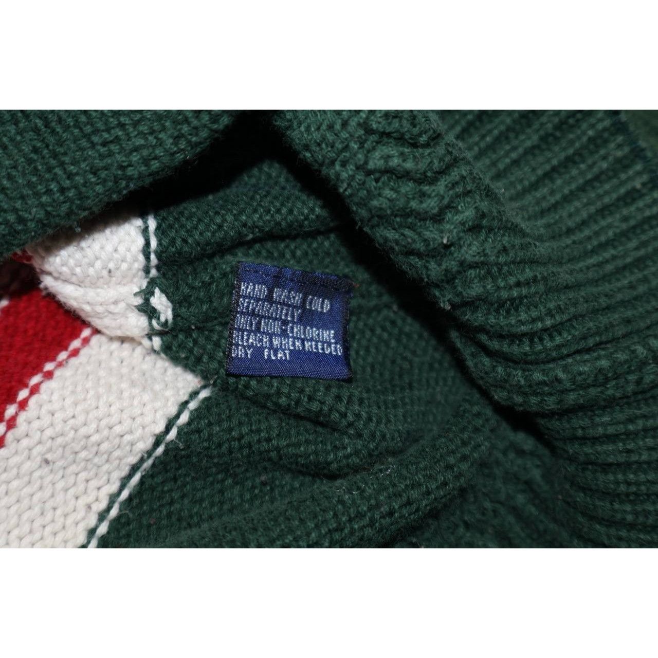 Nautica Vintage 90s Nautica Knit Stripped Sweater Men's Size Large Size US L / EU 52-54 / 3 - 5 Thumbnail