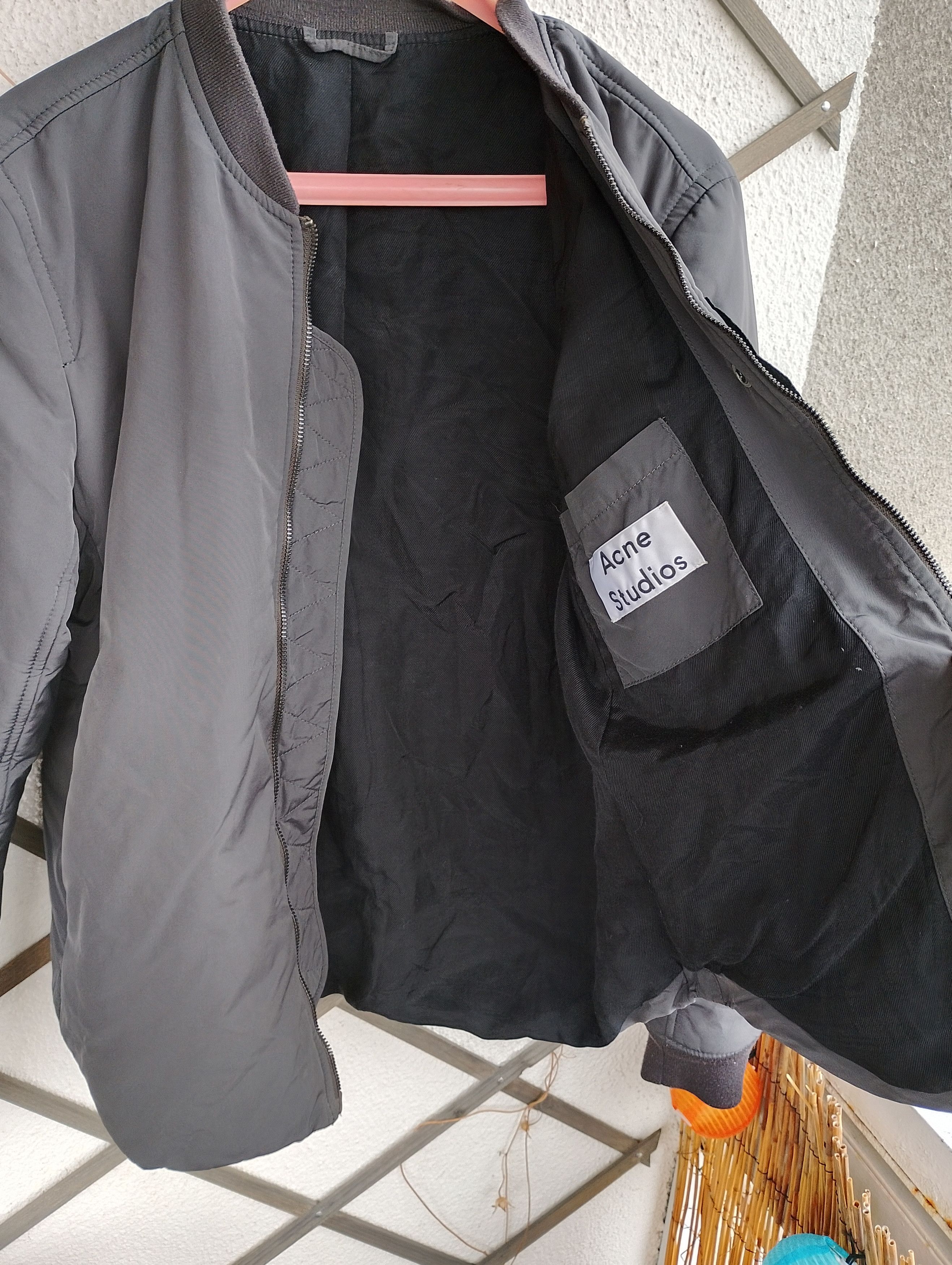 Acne Studios Acne Studios A/W 2014 Silas Nylon Bomber Jacket sz 48 / M Size US M / EU 48-50 / 2 - 2 Thumbnail