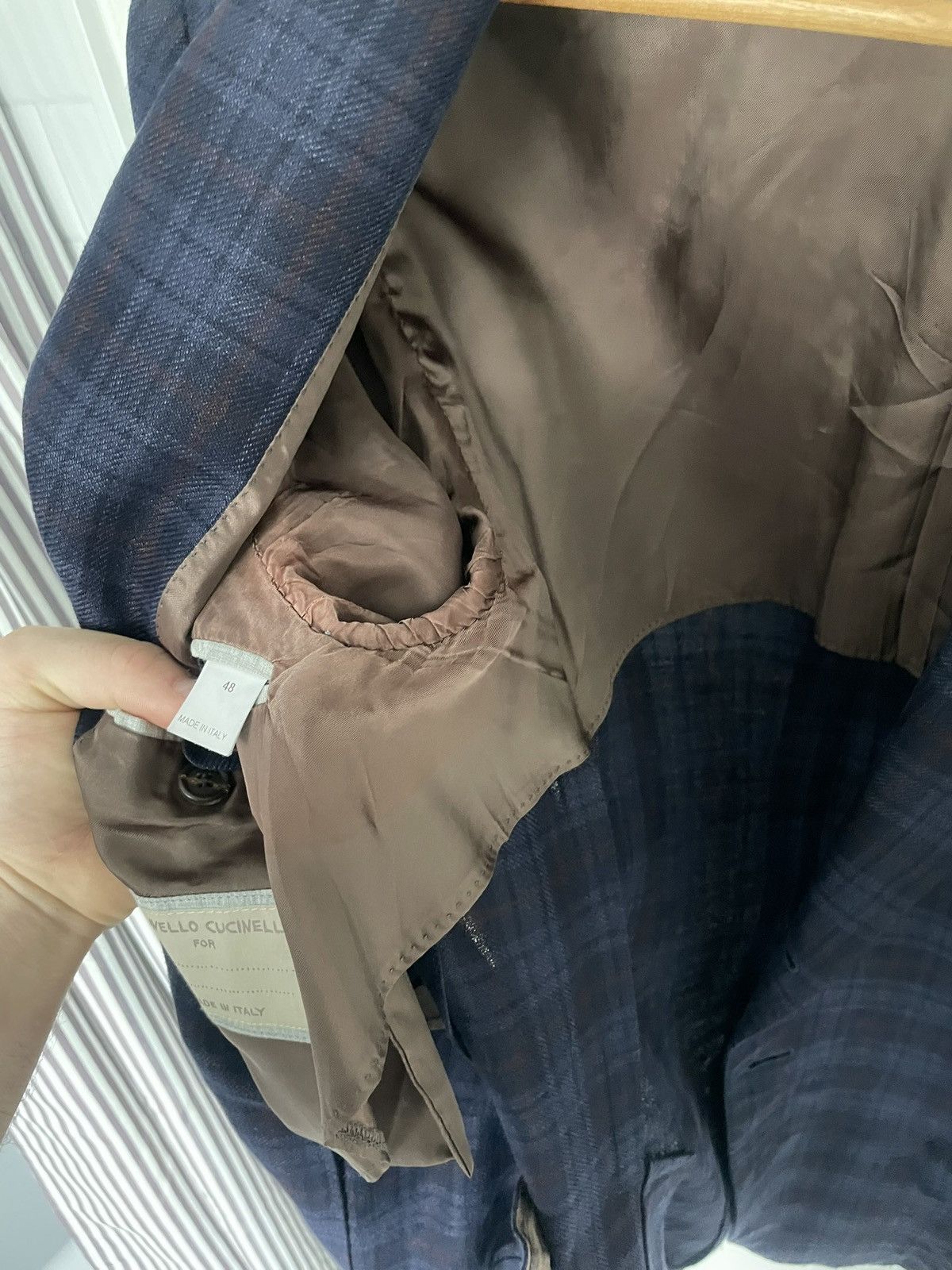 Brunello Cucinelli Brunello Cucinelli Blazer Size 38R - 6 Thumbnail