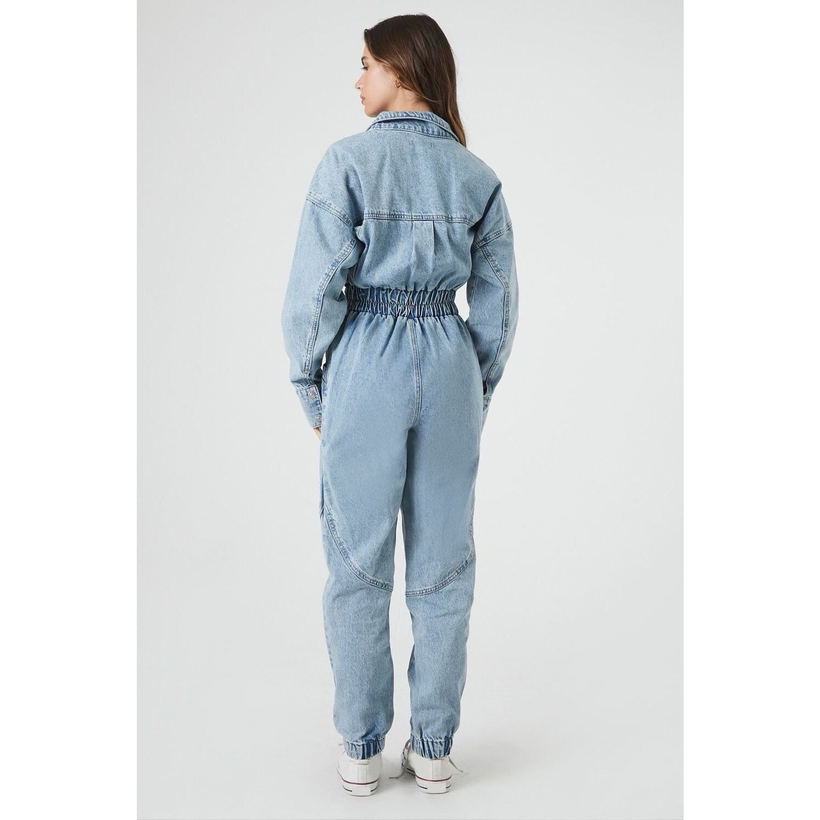 Forever 21 New w/tags Forever 21 Jumpsuit 3x Denim Boiler jumpSuit Size 42" / US 20 - 4 Thumbnail
