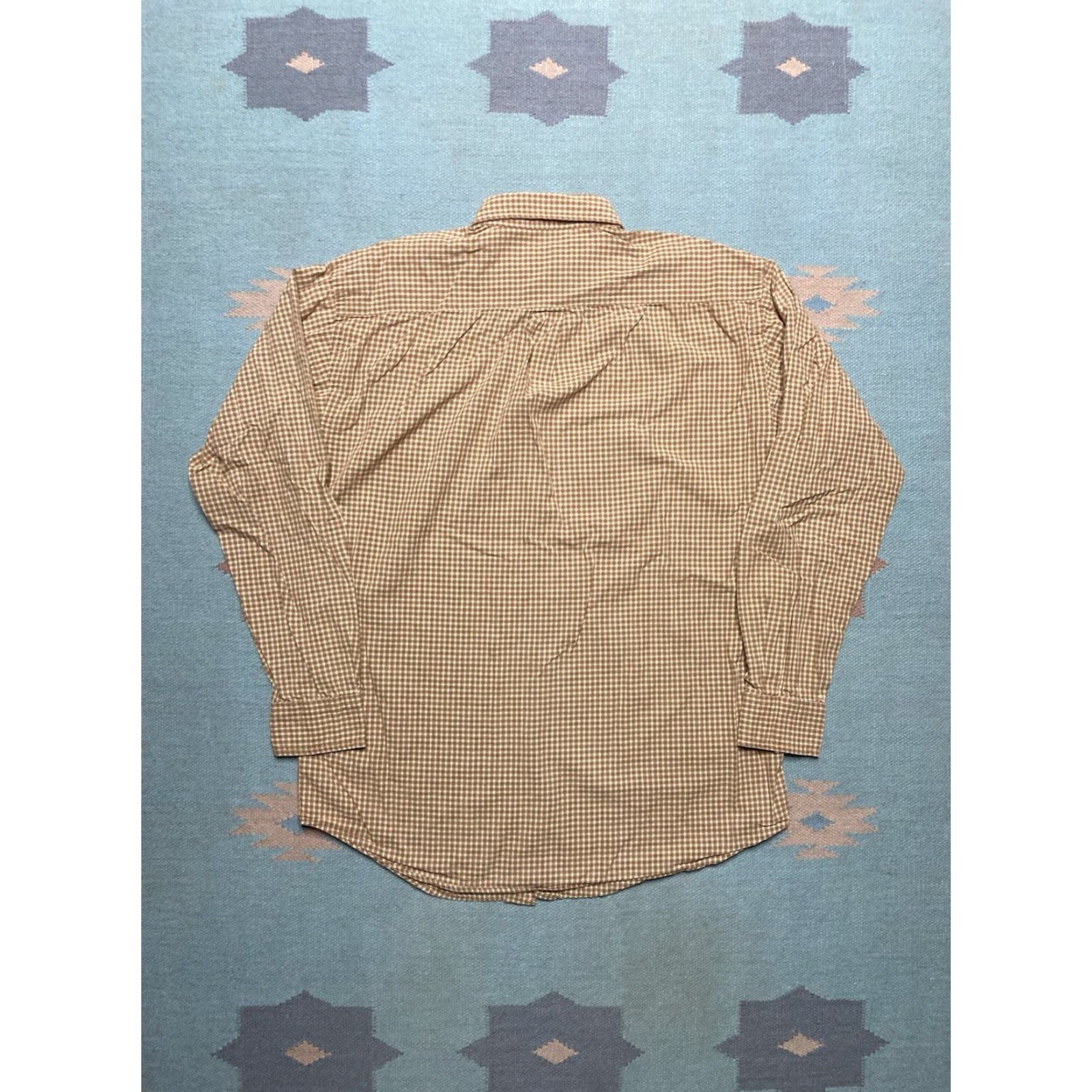 American Eagle Outfitters VINTAGE American Eagle Outfitters Button-Up Shirt Plaid Lightweight Cotton Long Sleeve Small Mens Shirt Size US S / EU 44-46 / 1 - 4 Thumbnail