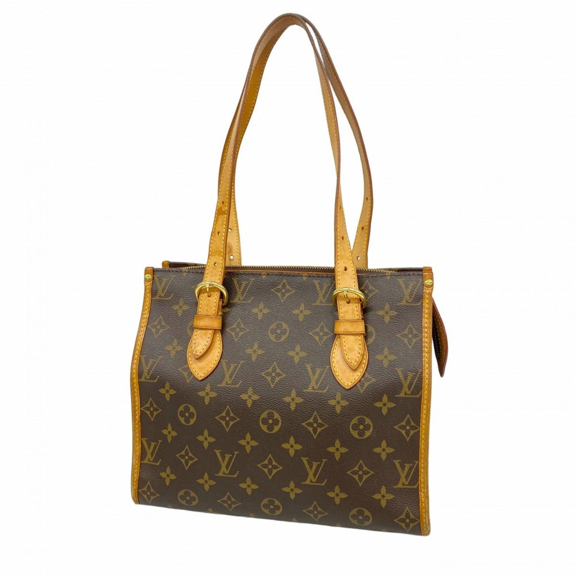 Louis Vuitton Tote Bag Monogram Popincourt M40007 Brown Ladies, Women's