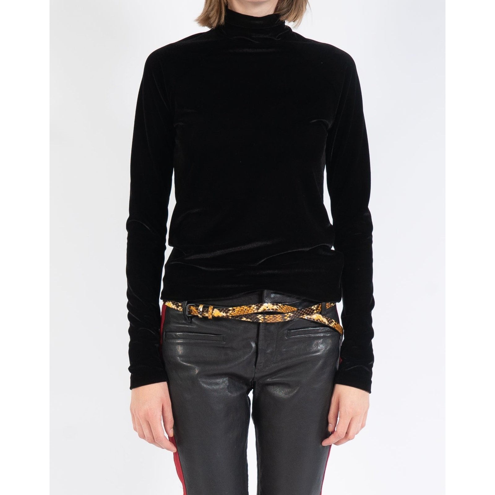 Haider Ackermann FW18 Velvet Turtleneck Size S / US 4 / IT 40 - 1 Thumbnail
