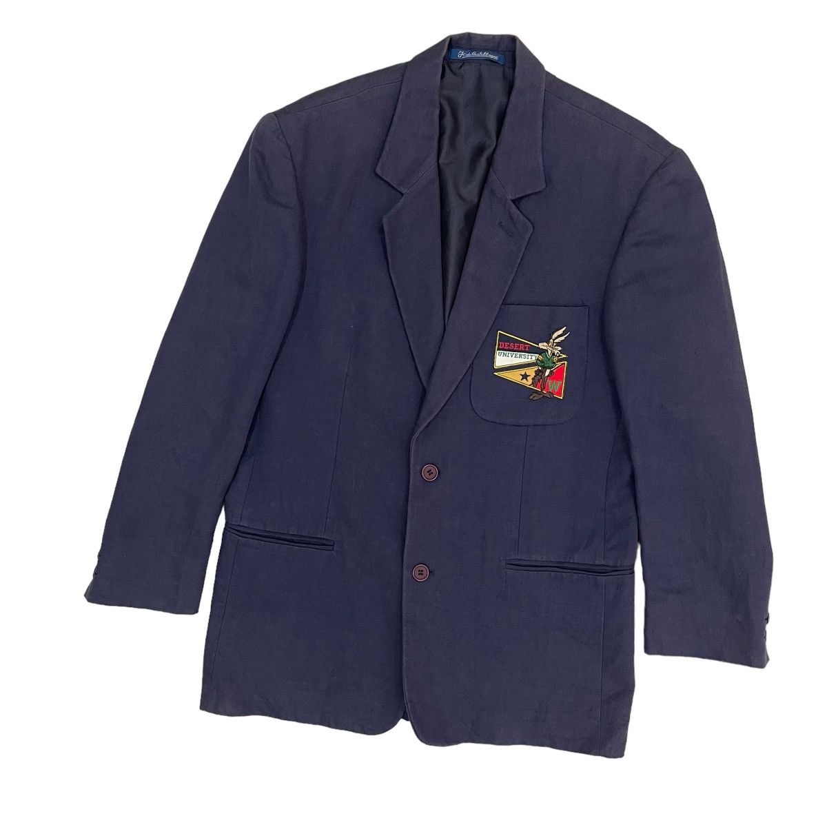 Jean Charles De Castelbajac Vintage 90s JC De Castelbajac Embroidery Logo Button Jacket Size US S / EU 44-46 / 1 - 3 Thumbnail