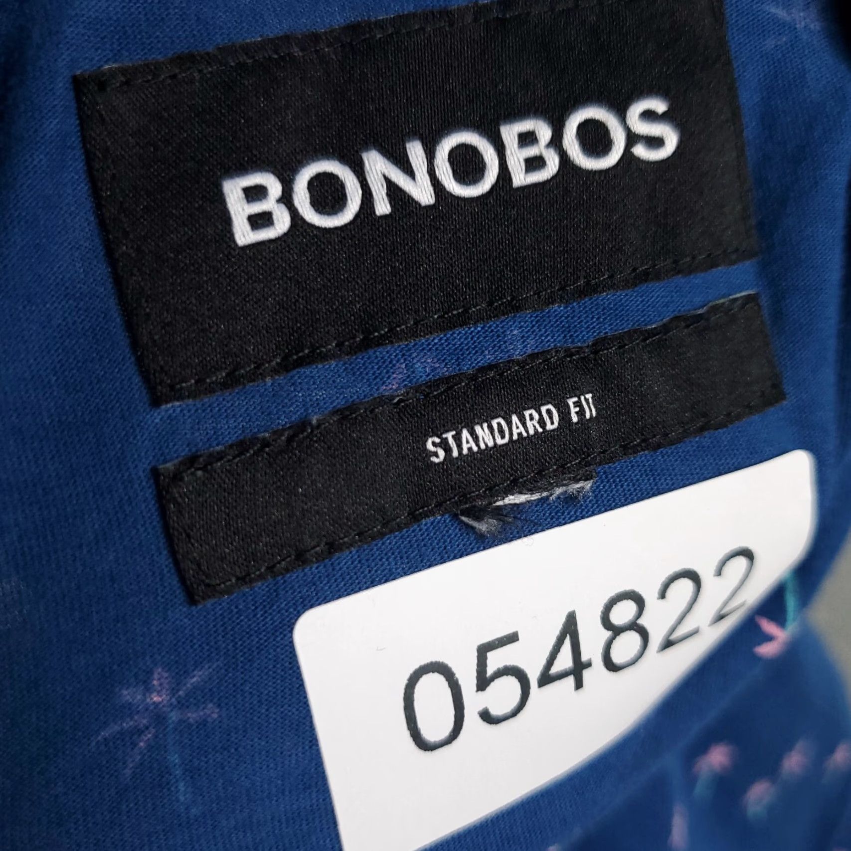 Bonobos Bonobos Button Up Shirt Mens Small Blue Floral Print Casual Short Sleeve Size US S / EU 44-46 / 1 - 6 Thumbnail
