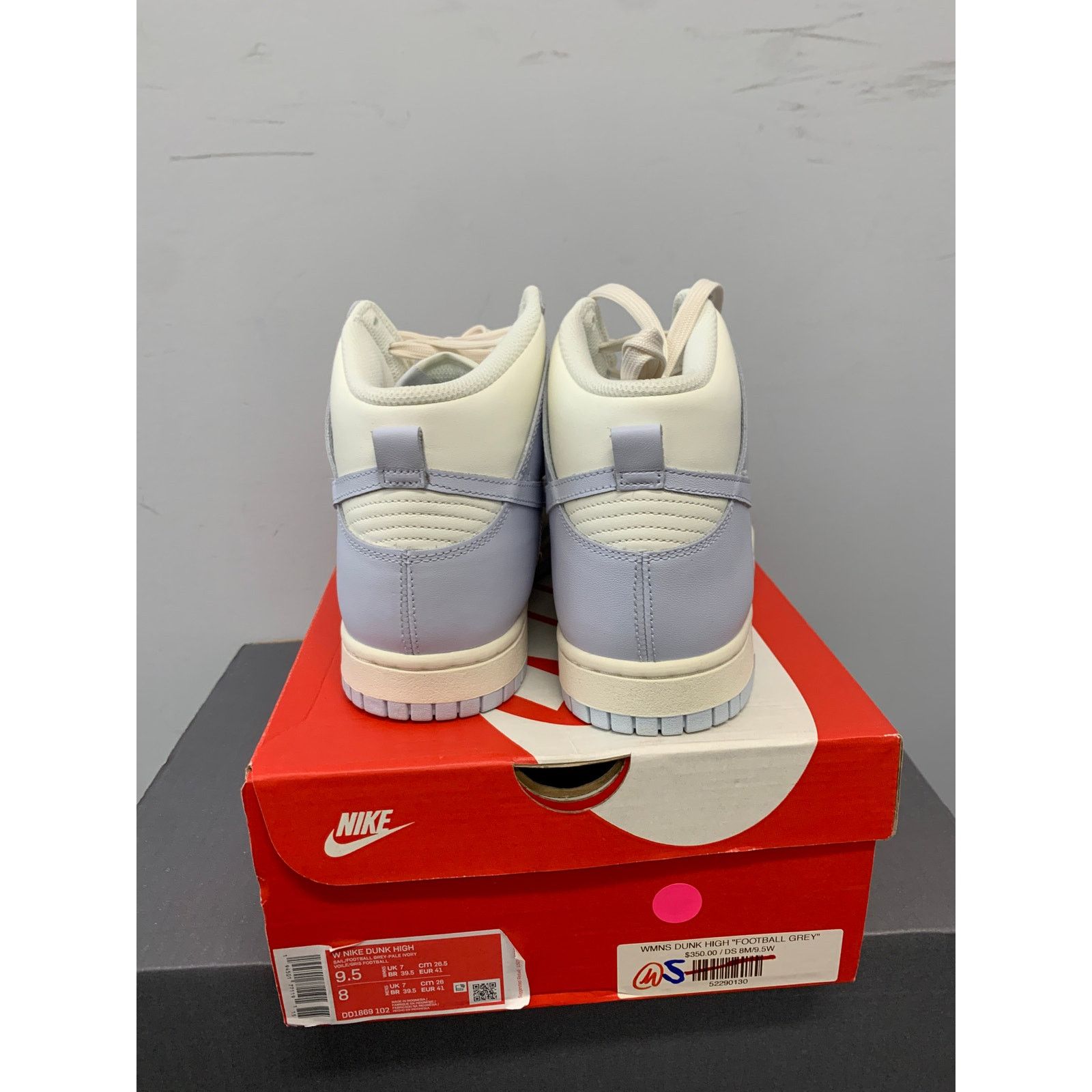 Nike Dunk High Sail Football Grey Women's NEW SHIPS NOW