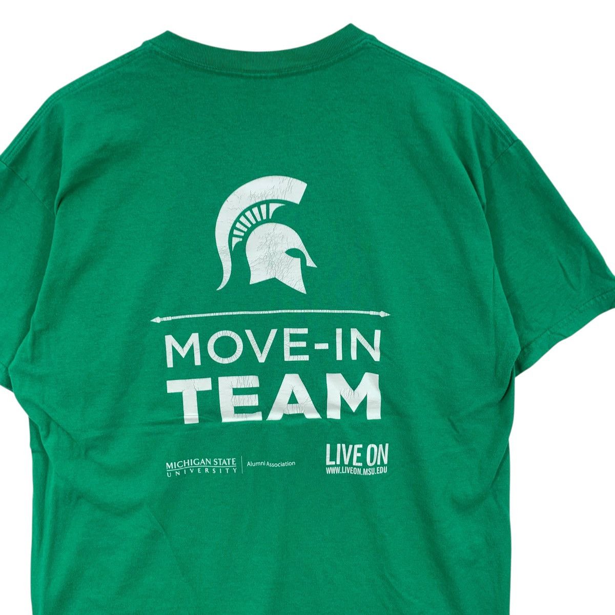 Vintage Vintage MICHIGAN STATE UNIVERSITY Move-In Team Tee Shirt Top Size L / US 10 / IT 46 - 8 Thumbnail