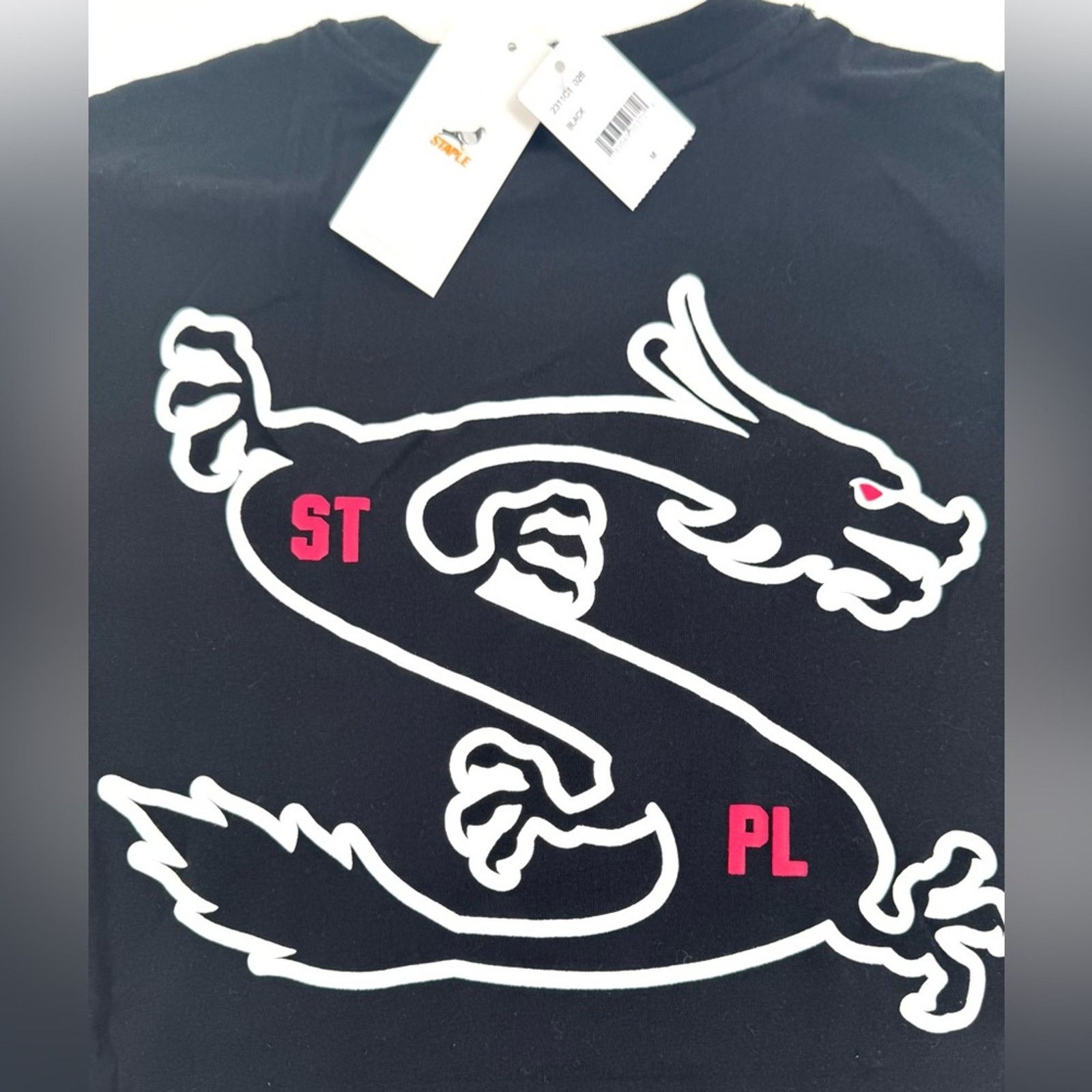 Staple Staple Men's Size Medium archived T-shirt w/Dragon back hit Size US M / EU 48-50 / 2 - 5 Thumbnail