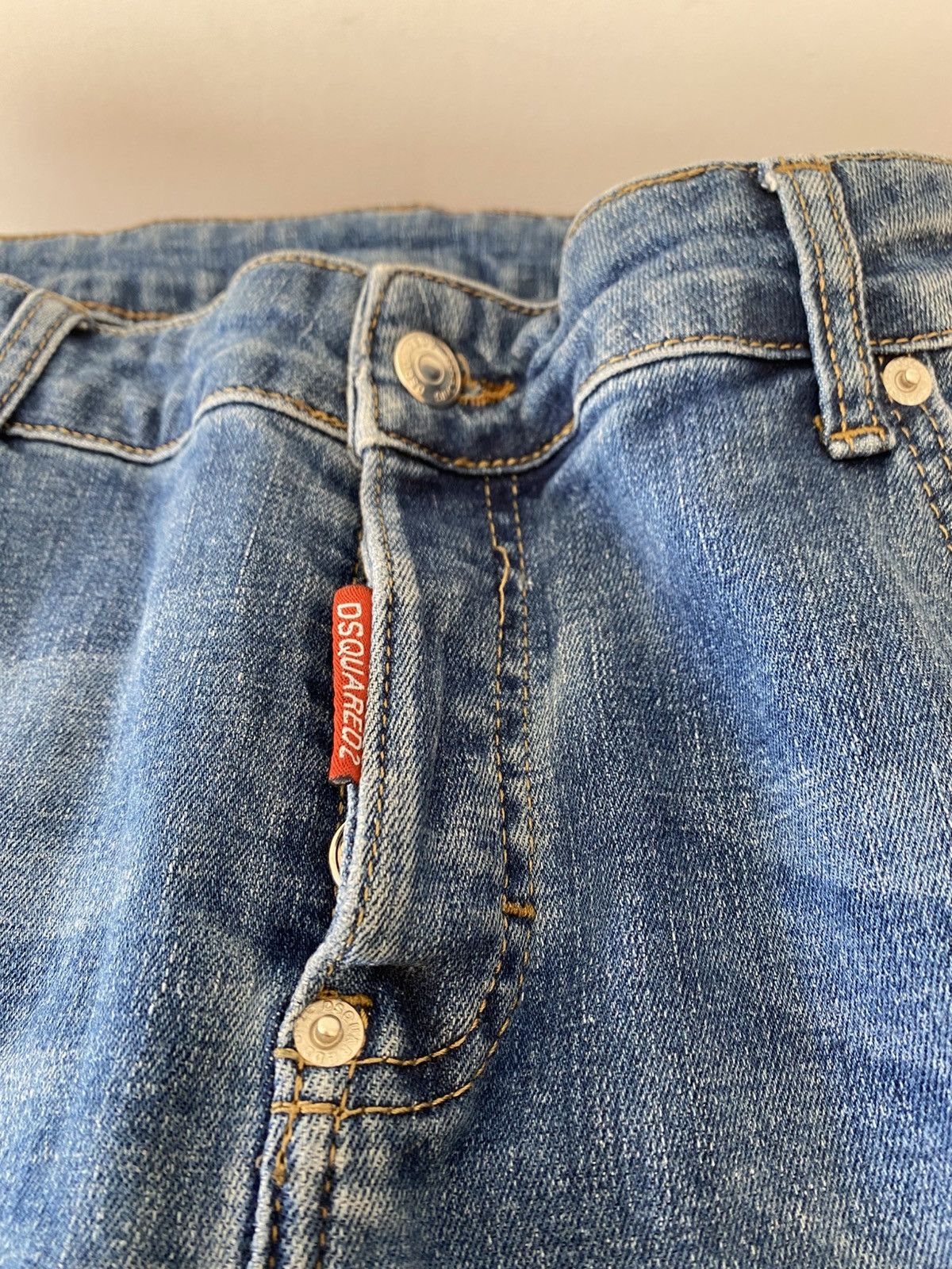 Dsquared2 Distressed DS2 Jeans Used Size US 32 / EU 48 - 2 Thumbnail